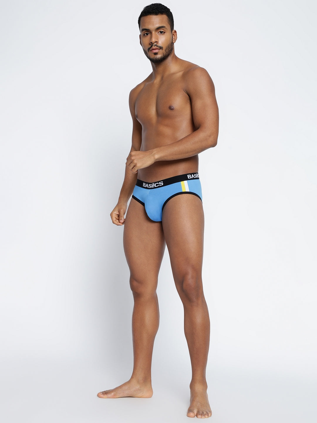 Men Double Striped Brief