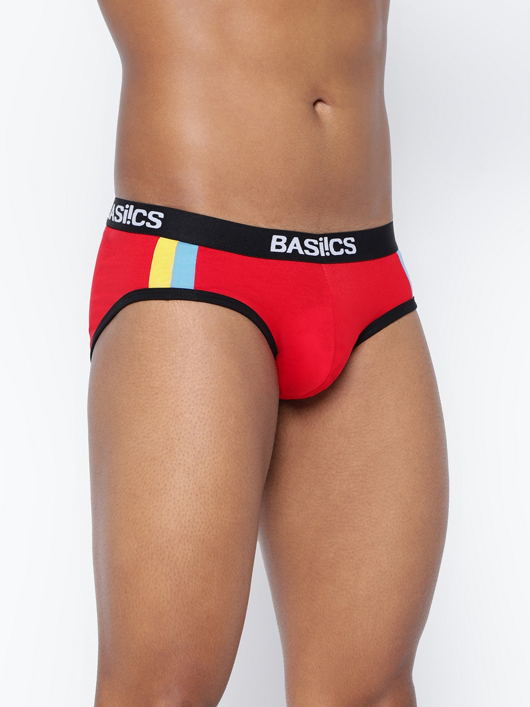 Men Double Striped Brief
