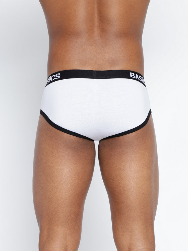 Men Double Striped Brief Pack of 2