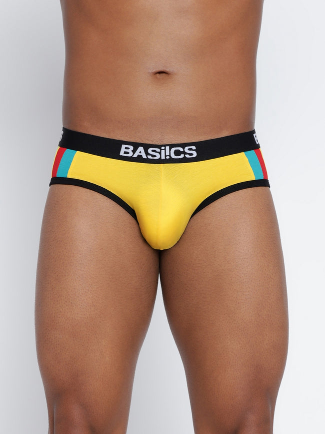 Men Double Striped Brief