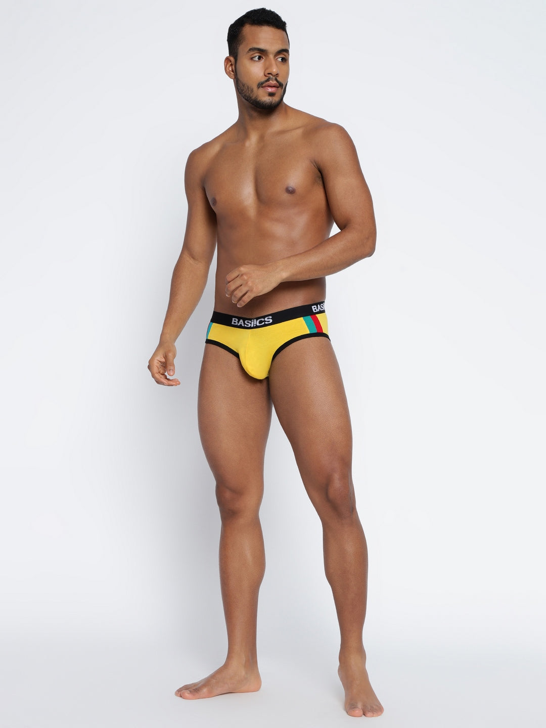 Men Double Striped Brief Pack of 3