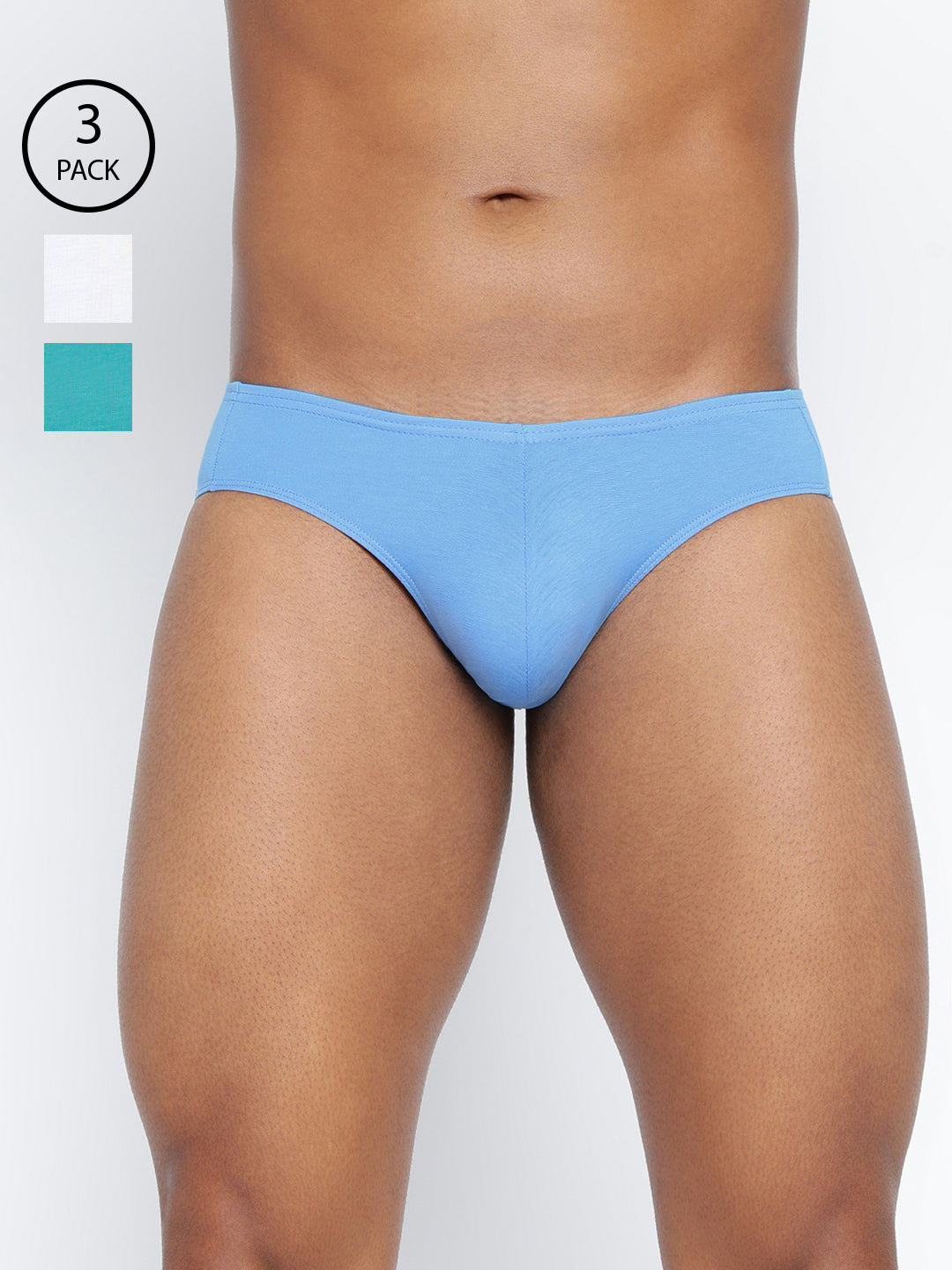 Men Ultra-Soft Brief Pack of 3