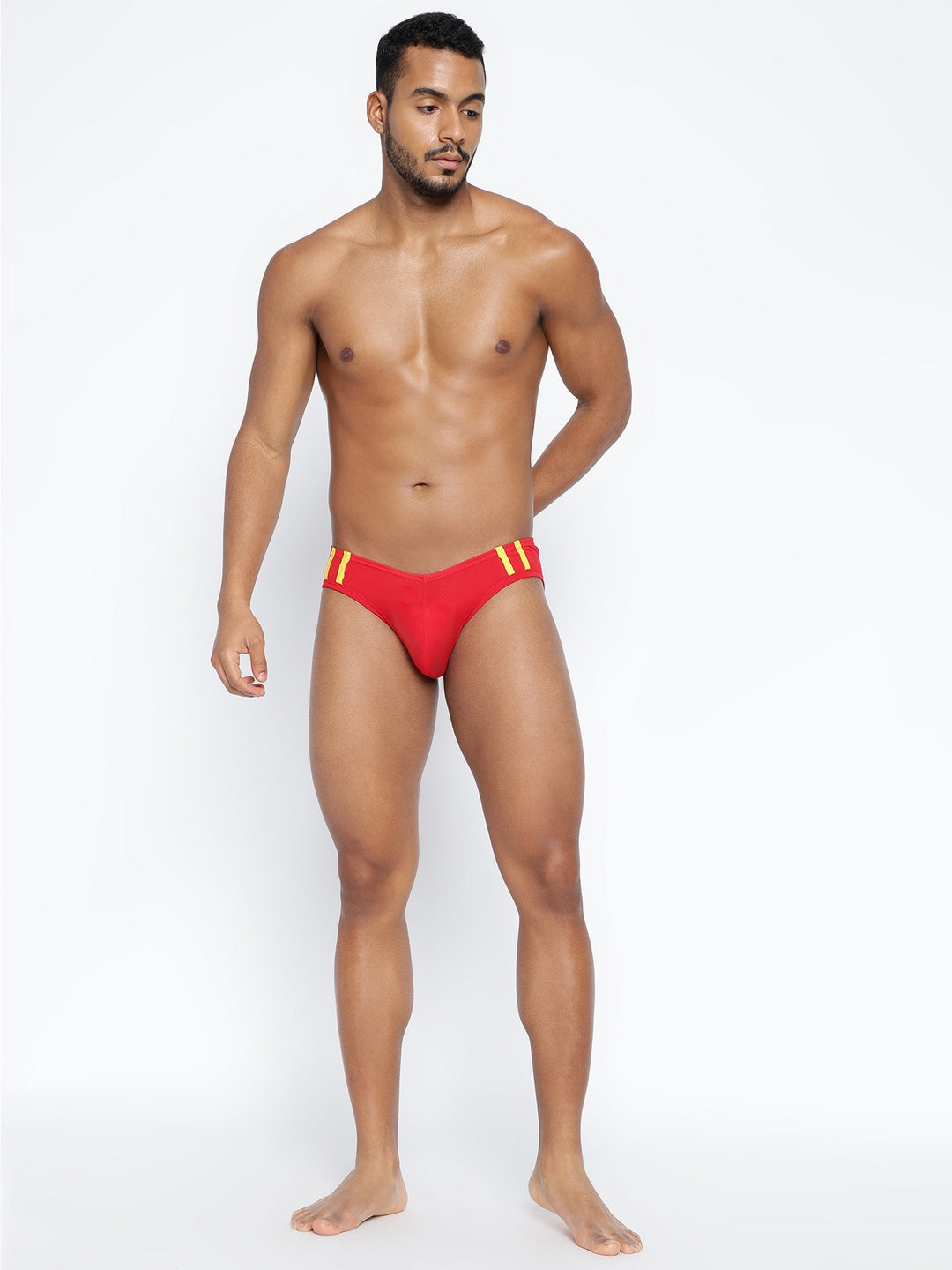 Men Striped and Solid Fashion Brief