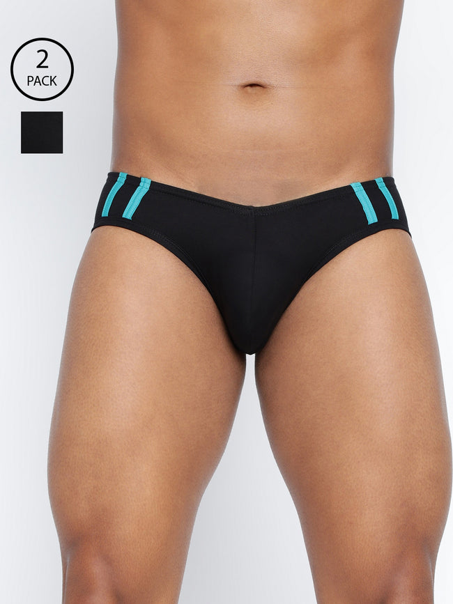 Men Striped Fashion Brief Pack of 2