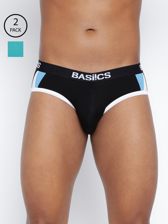 Men Modern Pattern Brief Pack of 2
