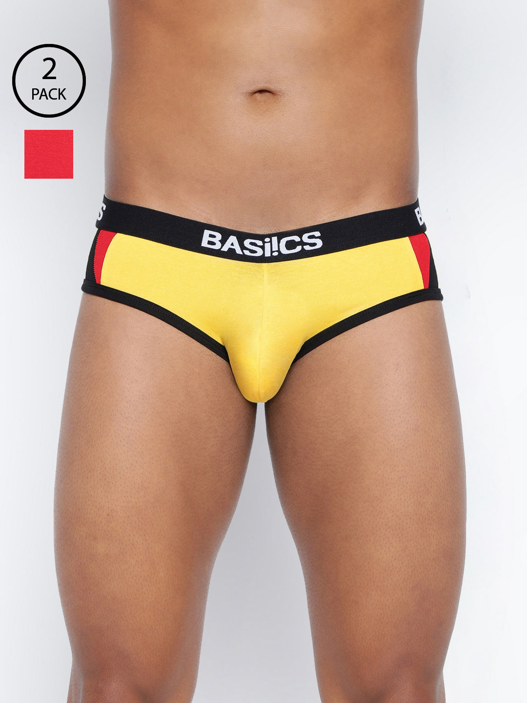 Men Modern Pattern Brief Pack of 2