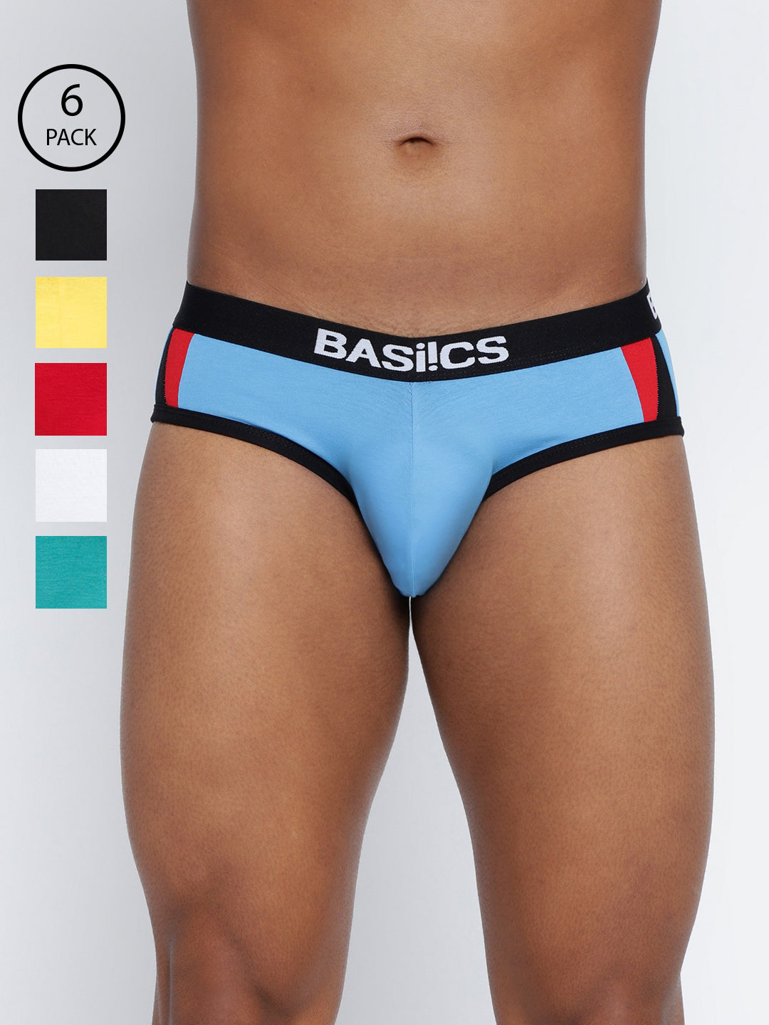 Men Modern Pattern Brief Pack of 6