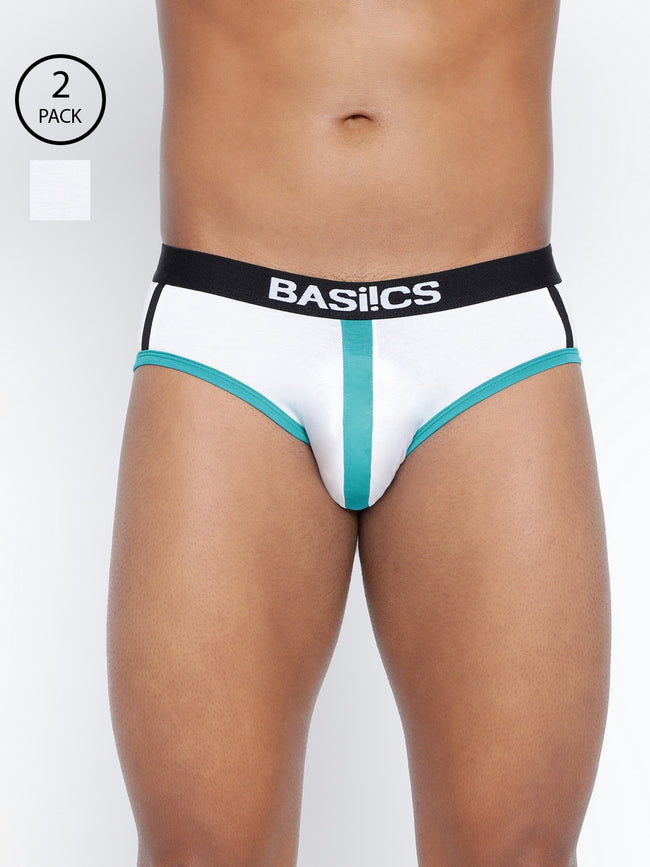 Men Retro Style Brief Pack of 2