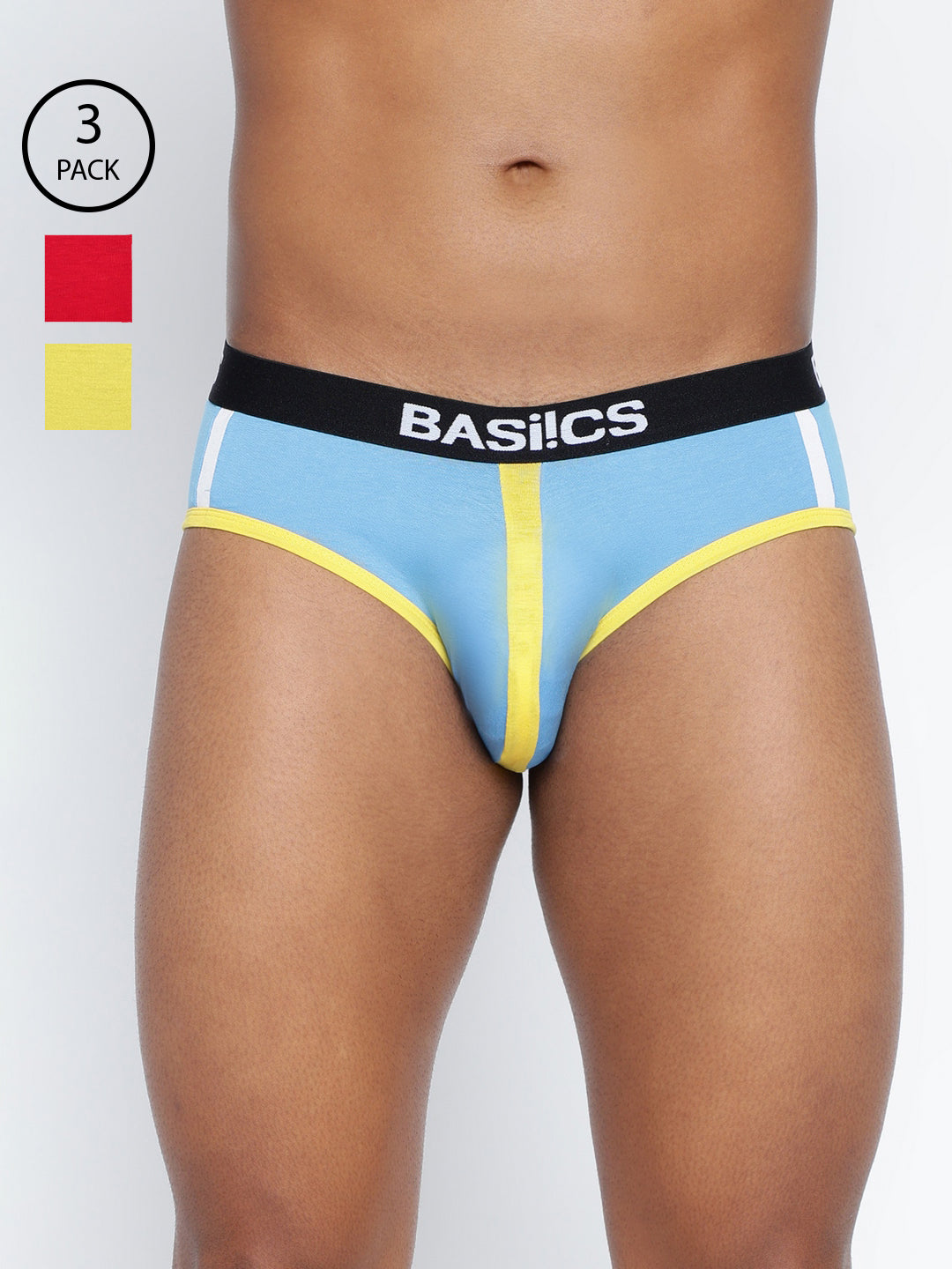 Men Retro Style Brief Pack of 3