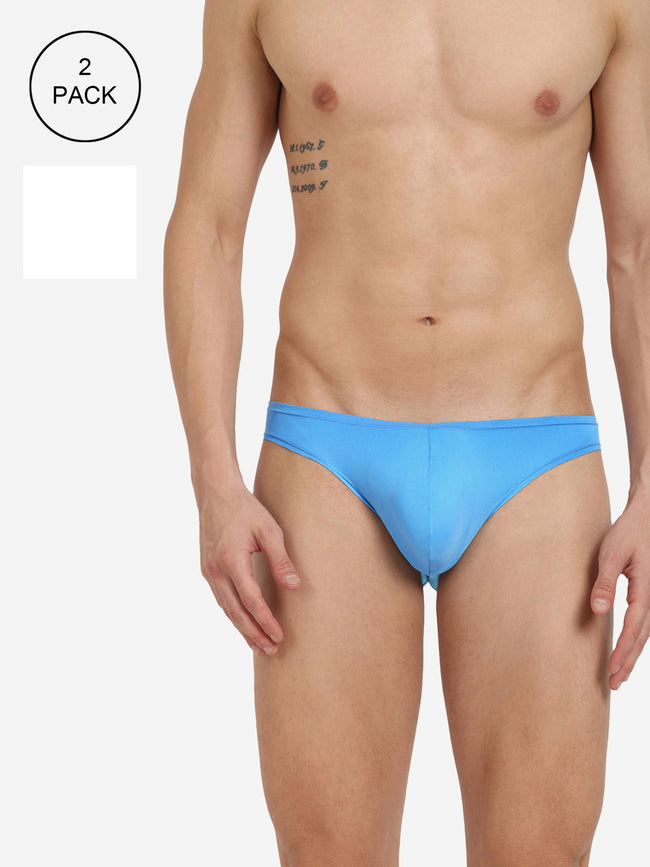 Men Semi-Seamless Featherlight Brief Pack of 2
