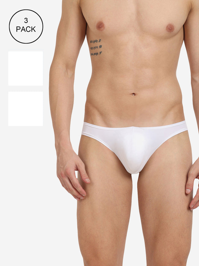 Men Semi-Seamless Featherlight Brief Pack of 3