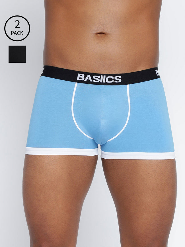 Men Bold Micro Sport Trunk Pack of 2