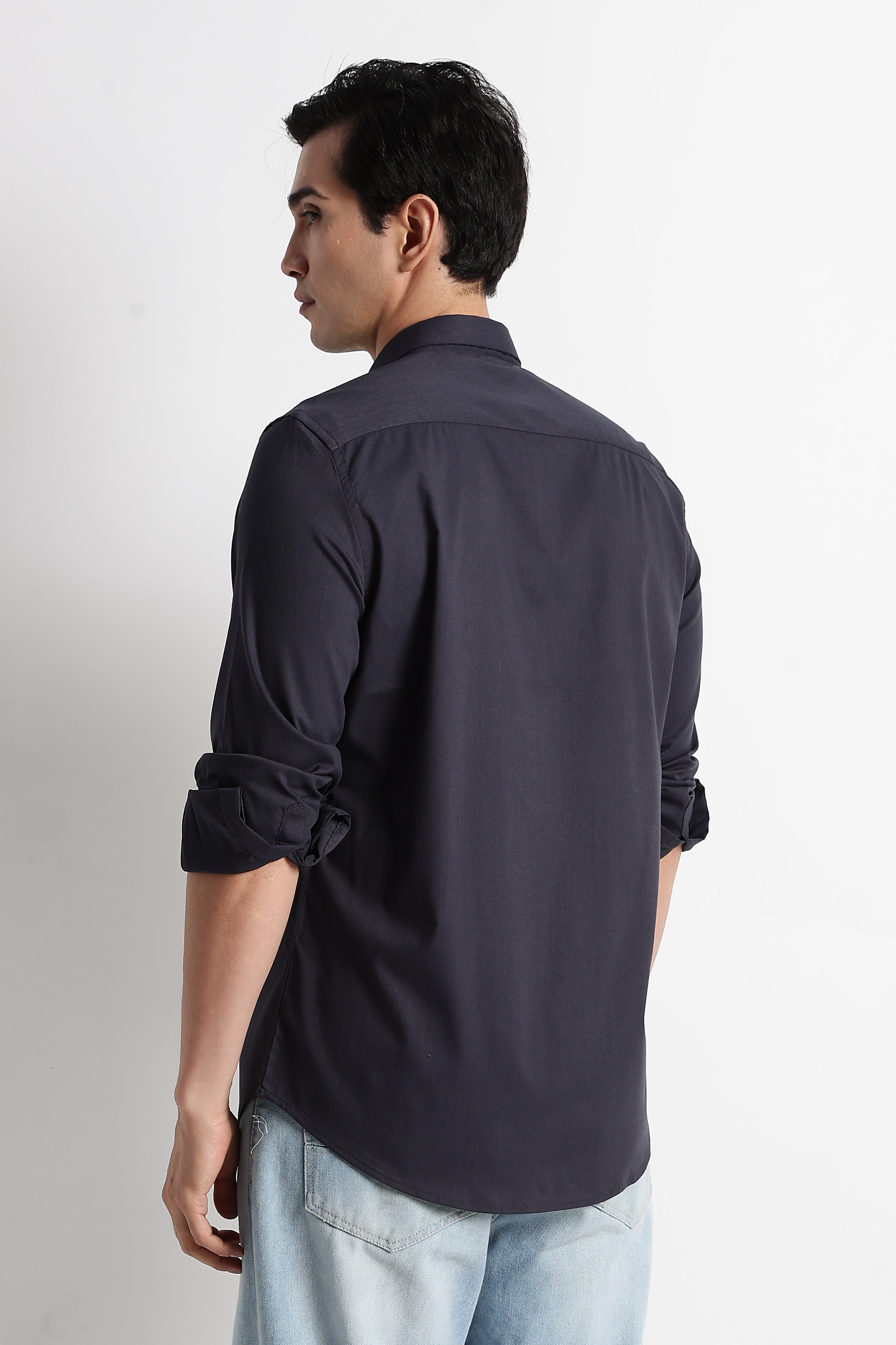 Men Essential Poly-Lycra Shirt