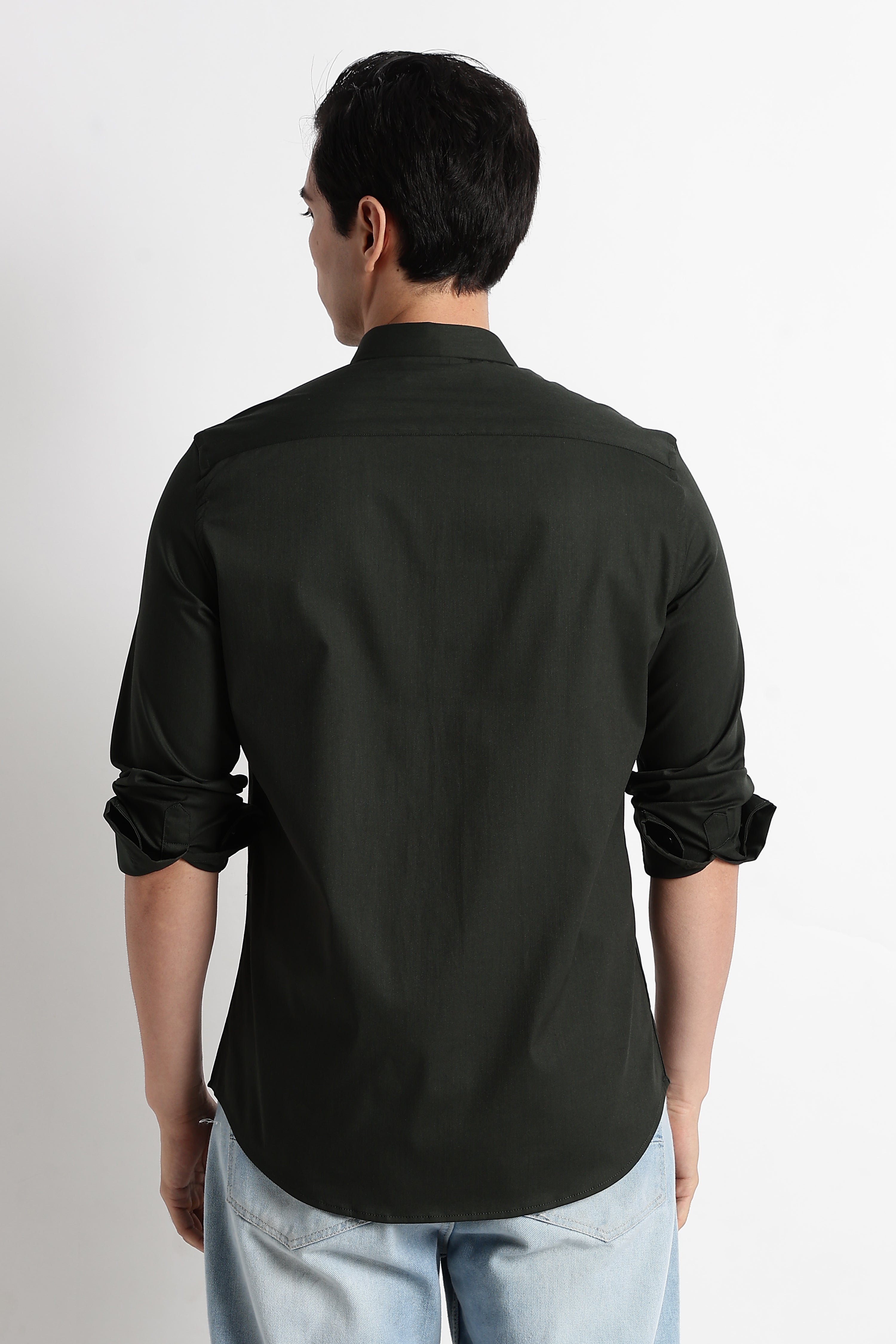 Men Essential Poly-Lycra Shirt
