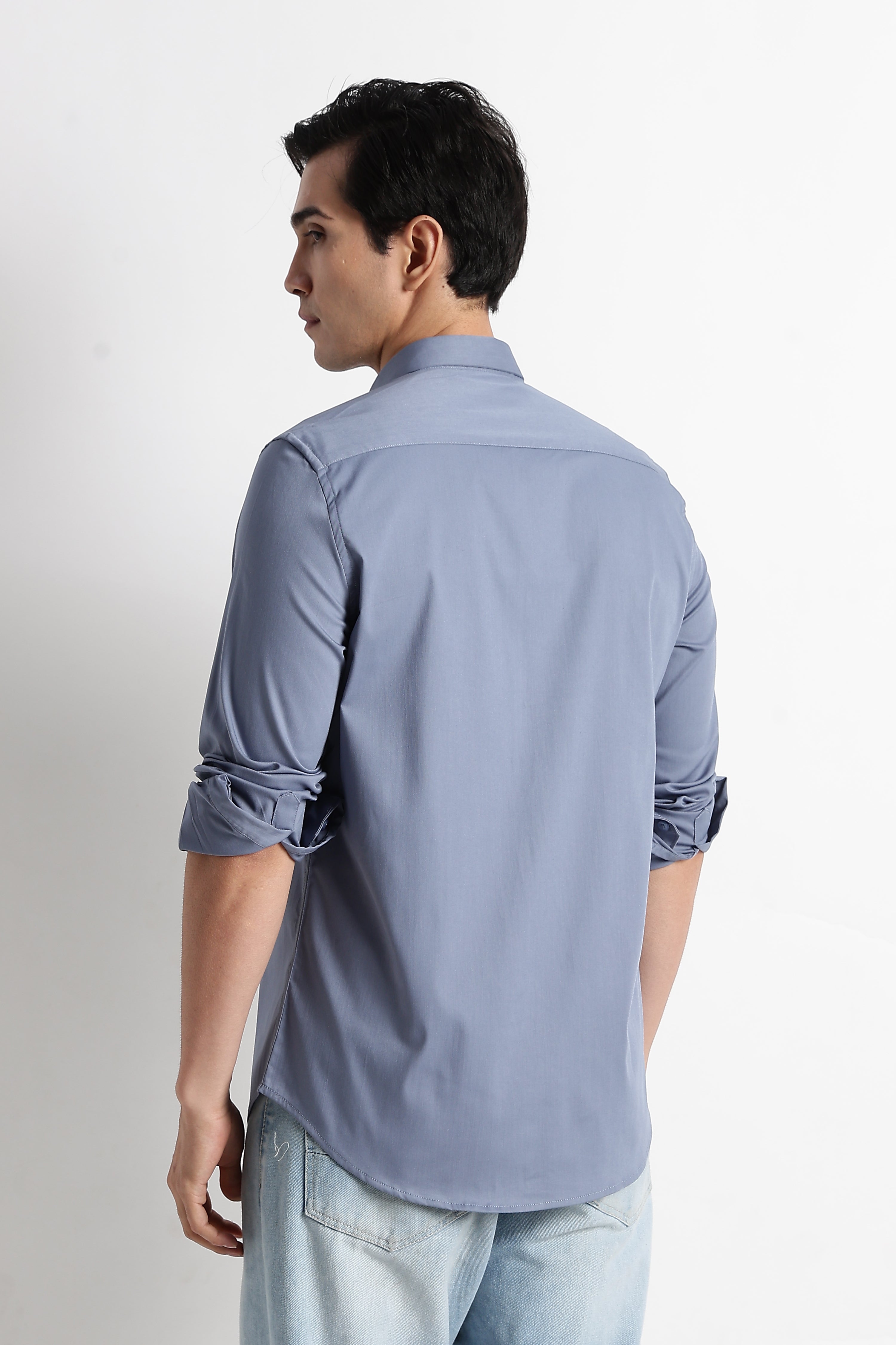 Men Essential Poly-Lycra Shirt