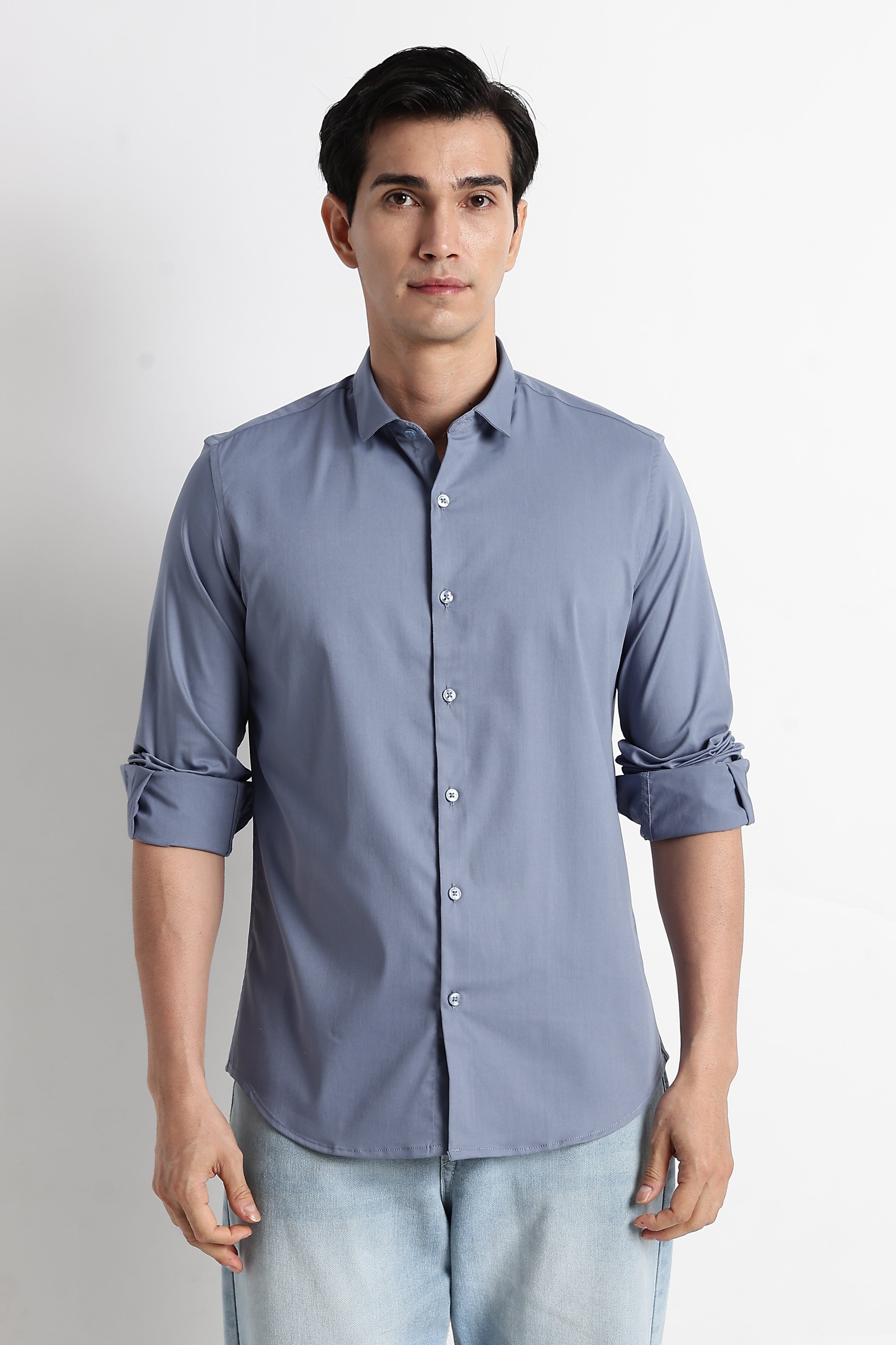 Men Essential Poly-Lycra Shirt