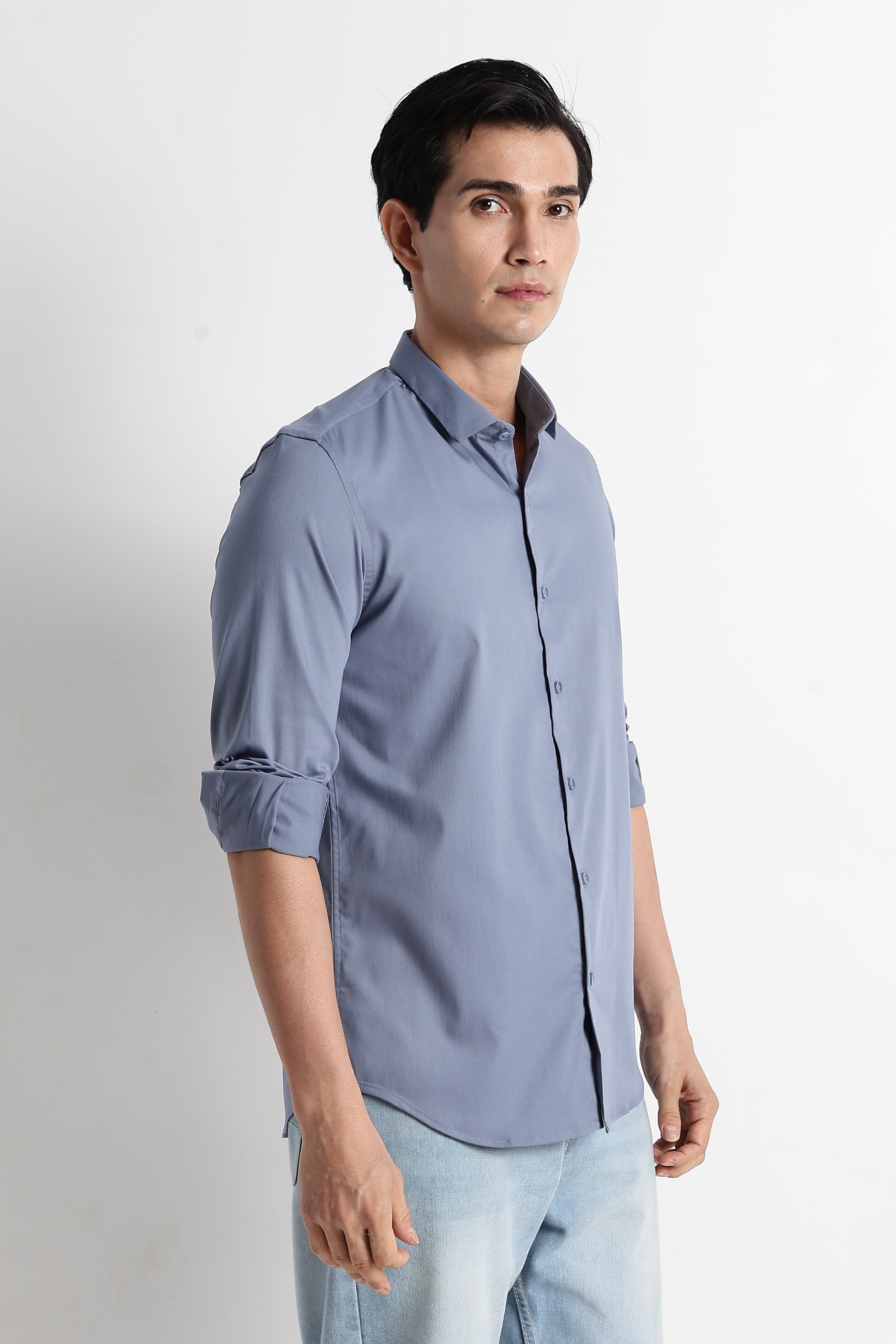 Men Essential Poly-Lycra Shirt