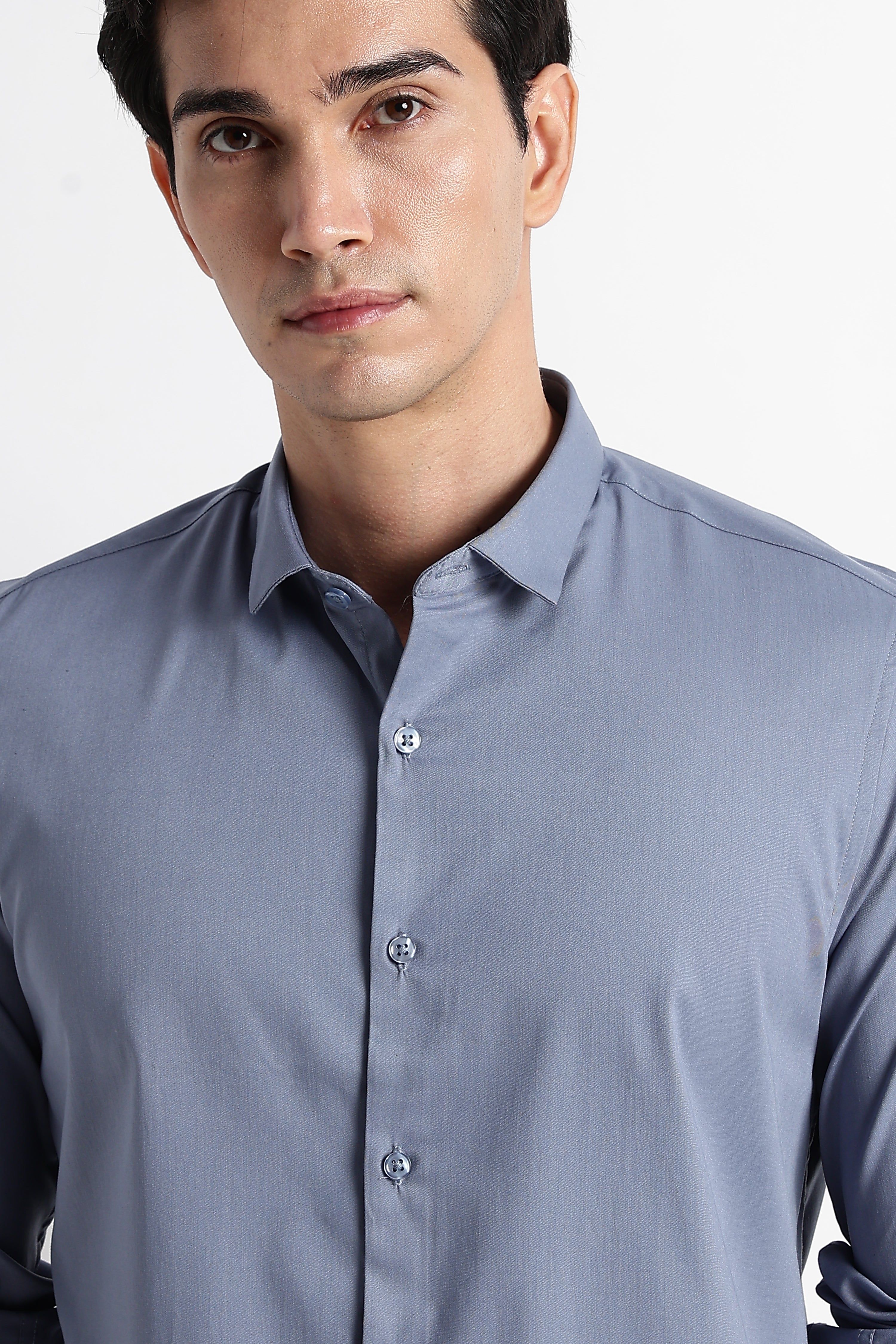 Men Essential Poly-Lycra Shirt