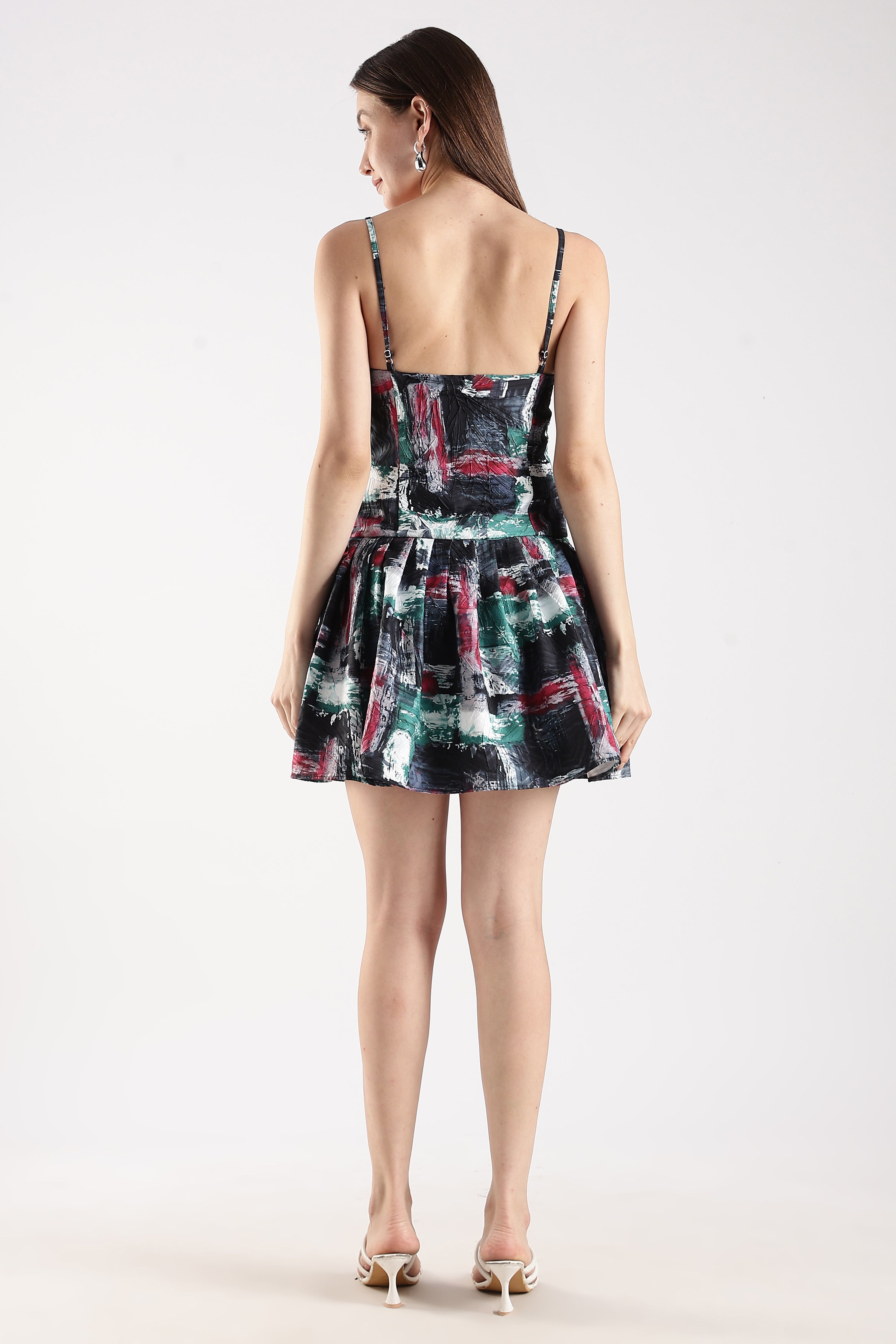 Women Multicolor Fit & Flare Dress