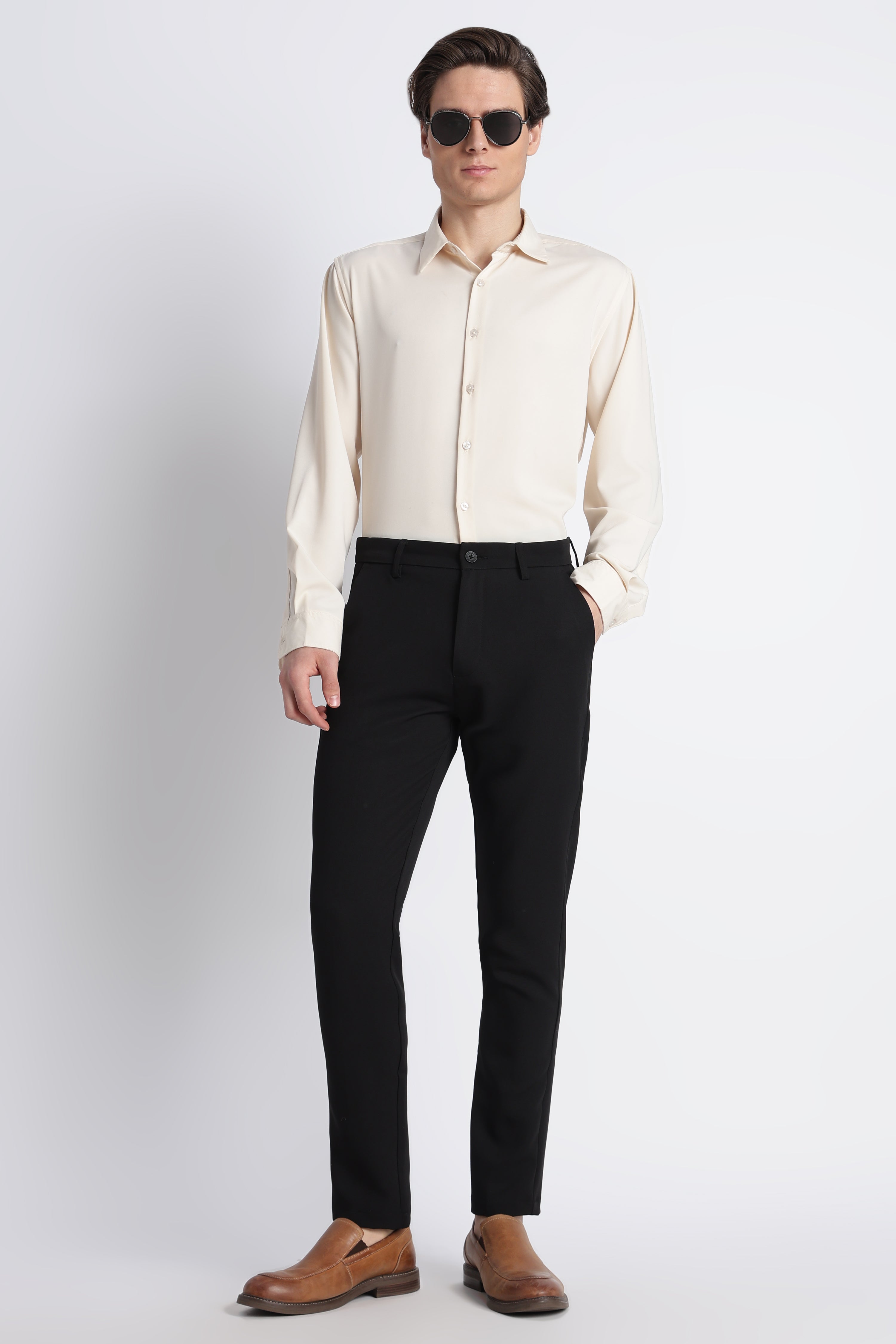 Men Modern Slim Fit Trousers
