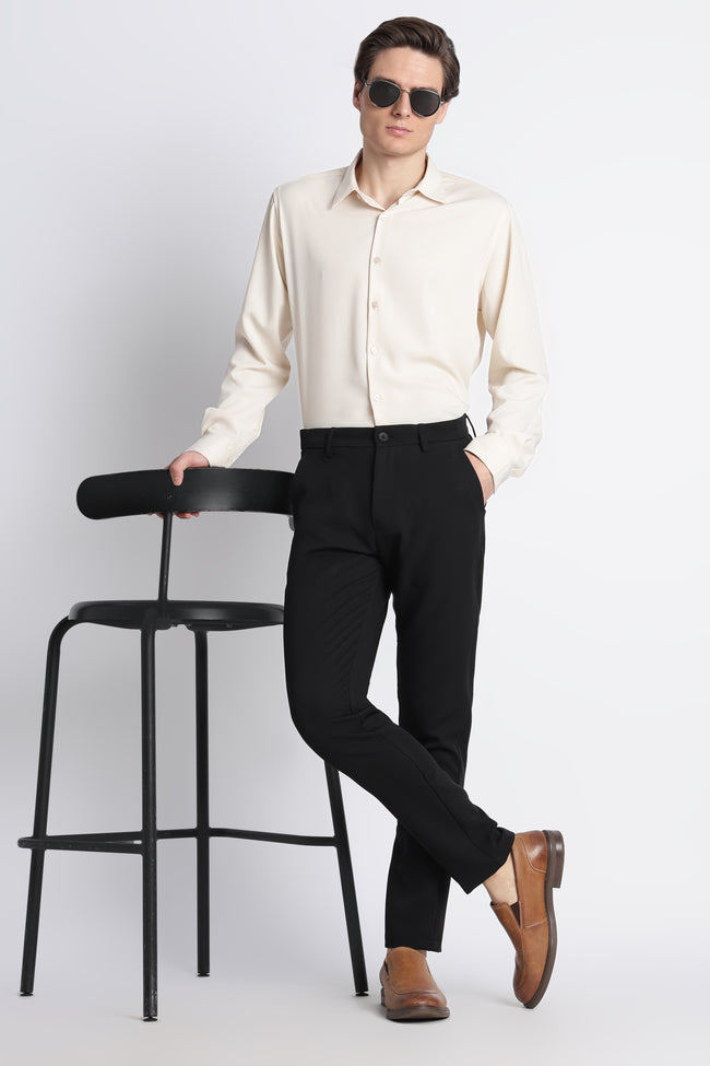 Men Modern Slim Fit Trousers