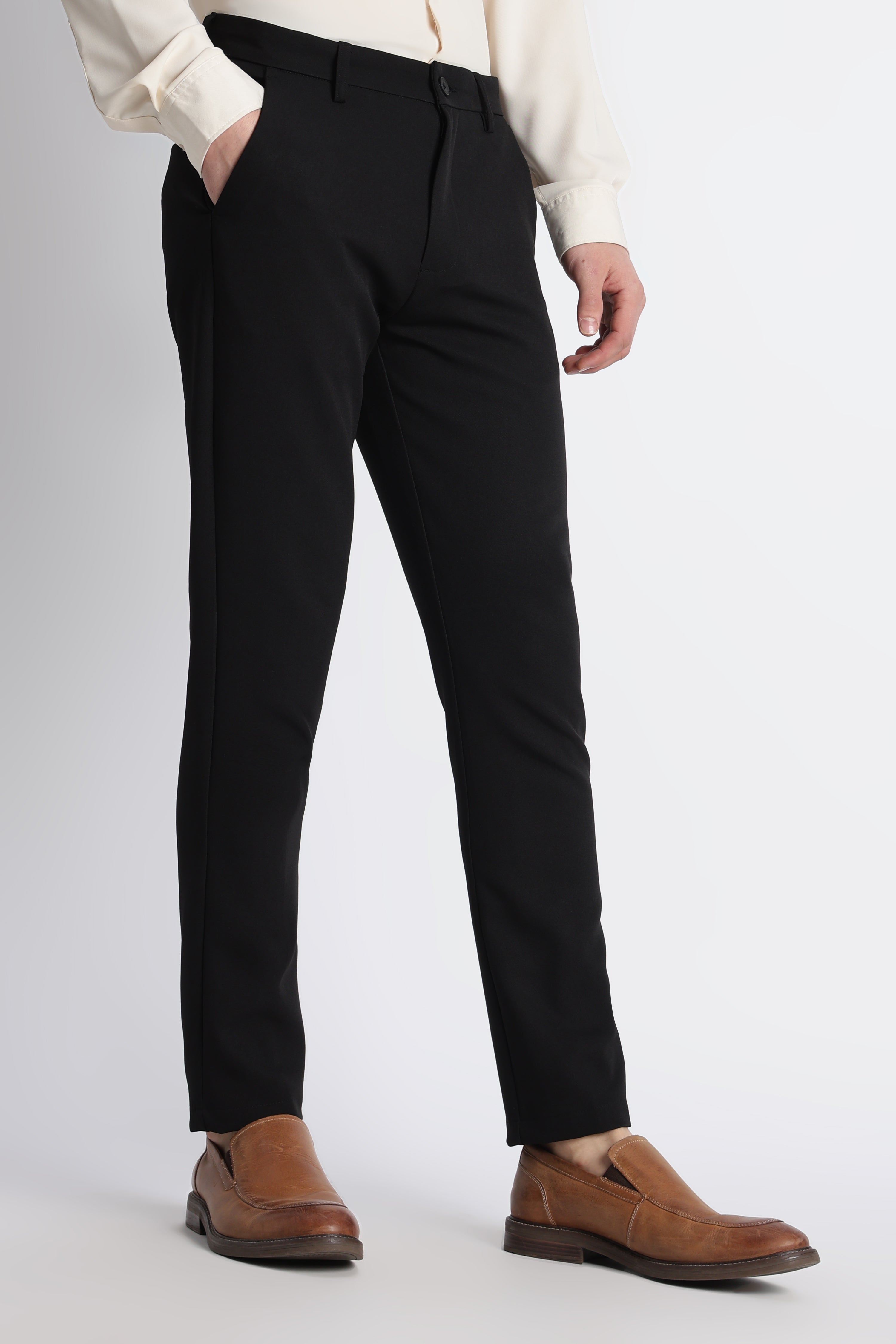 Men Modern Slim Fit Trousers