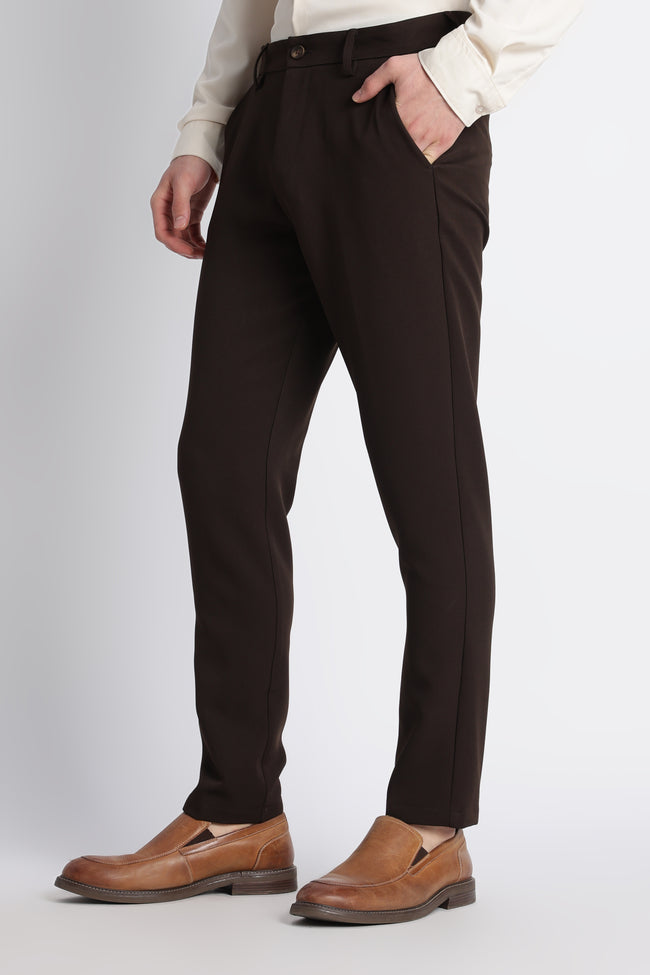 Men Modern Slim Fit Trousers