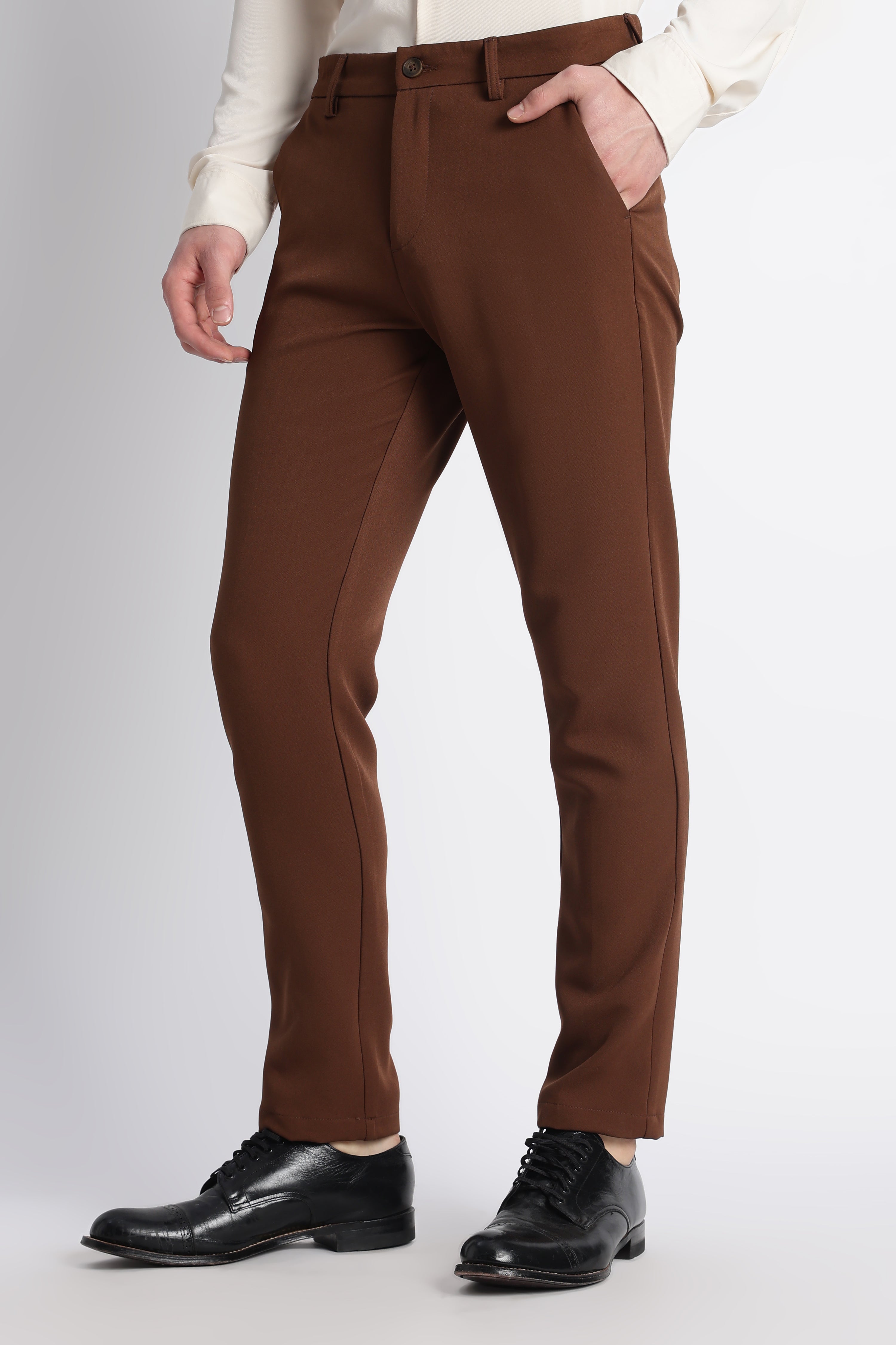 Men Modern Slim Fit Trousers