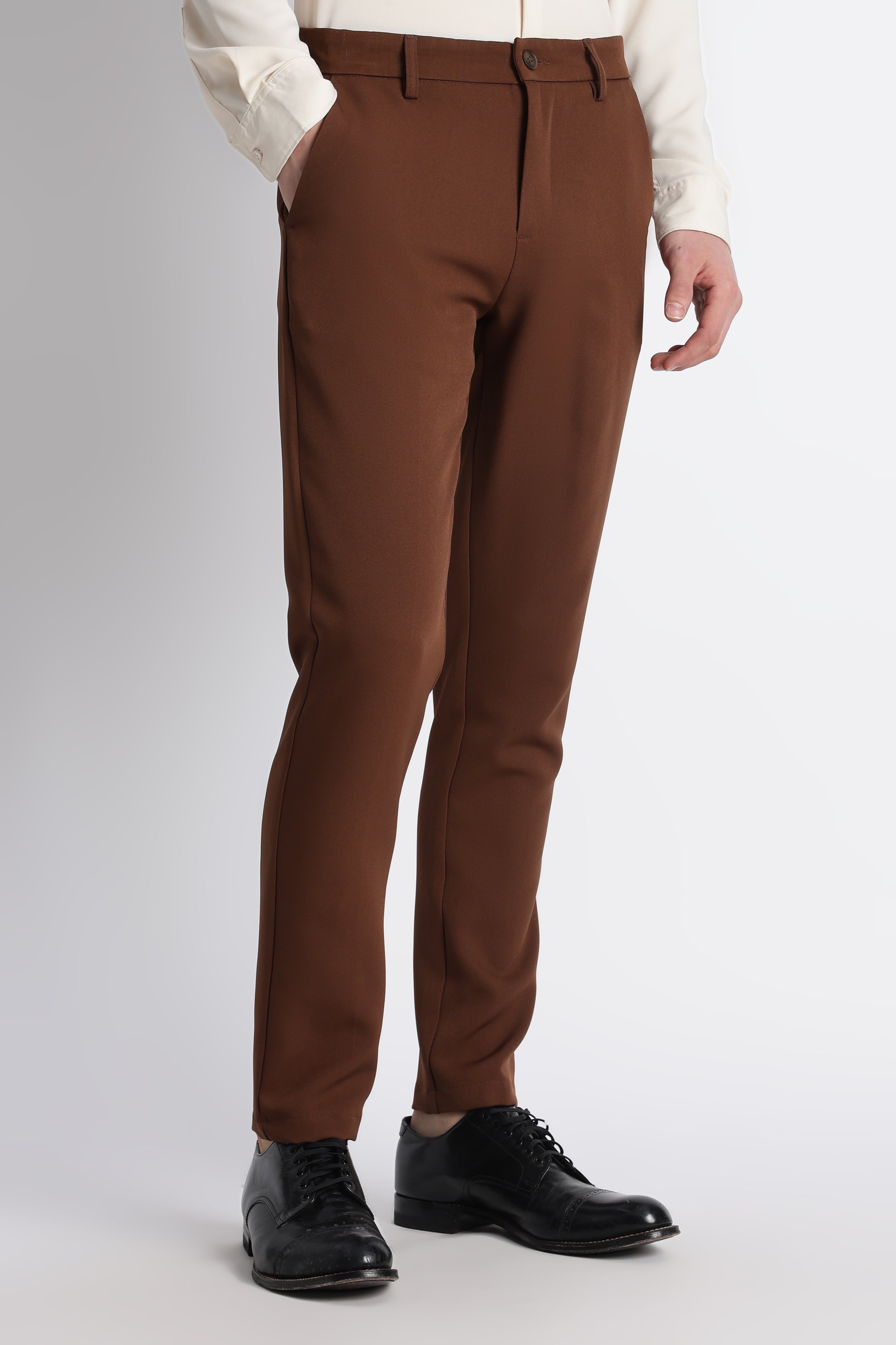 Men Modern Slim Fit Trousers
