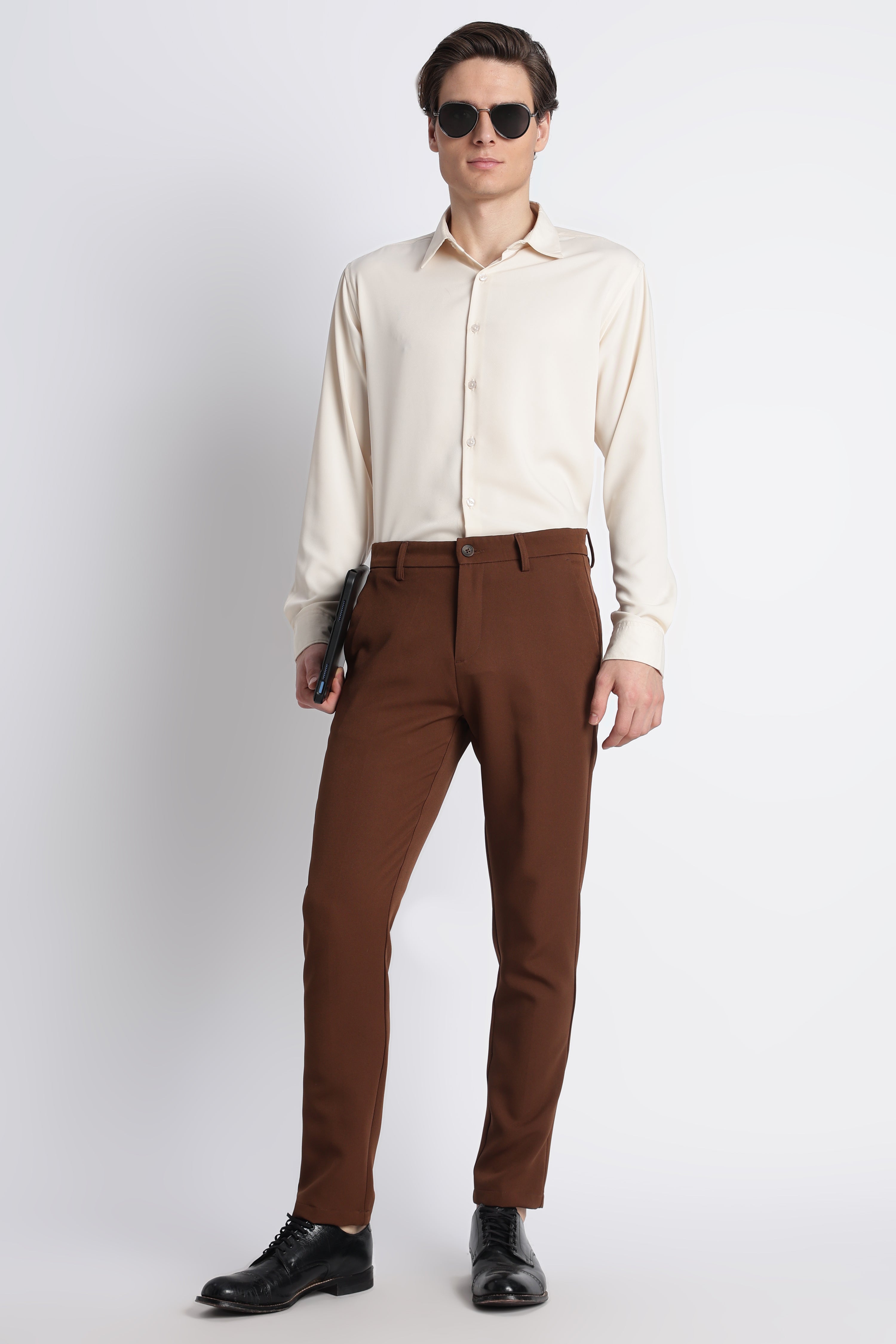 Men Modern Slim Fit Trousers