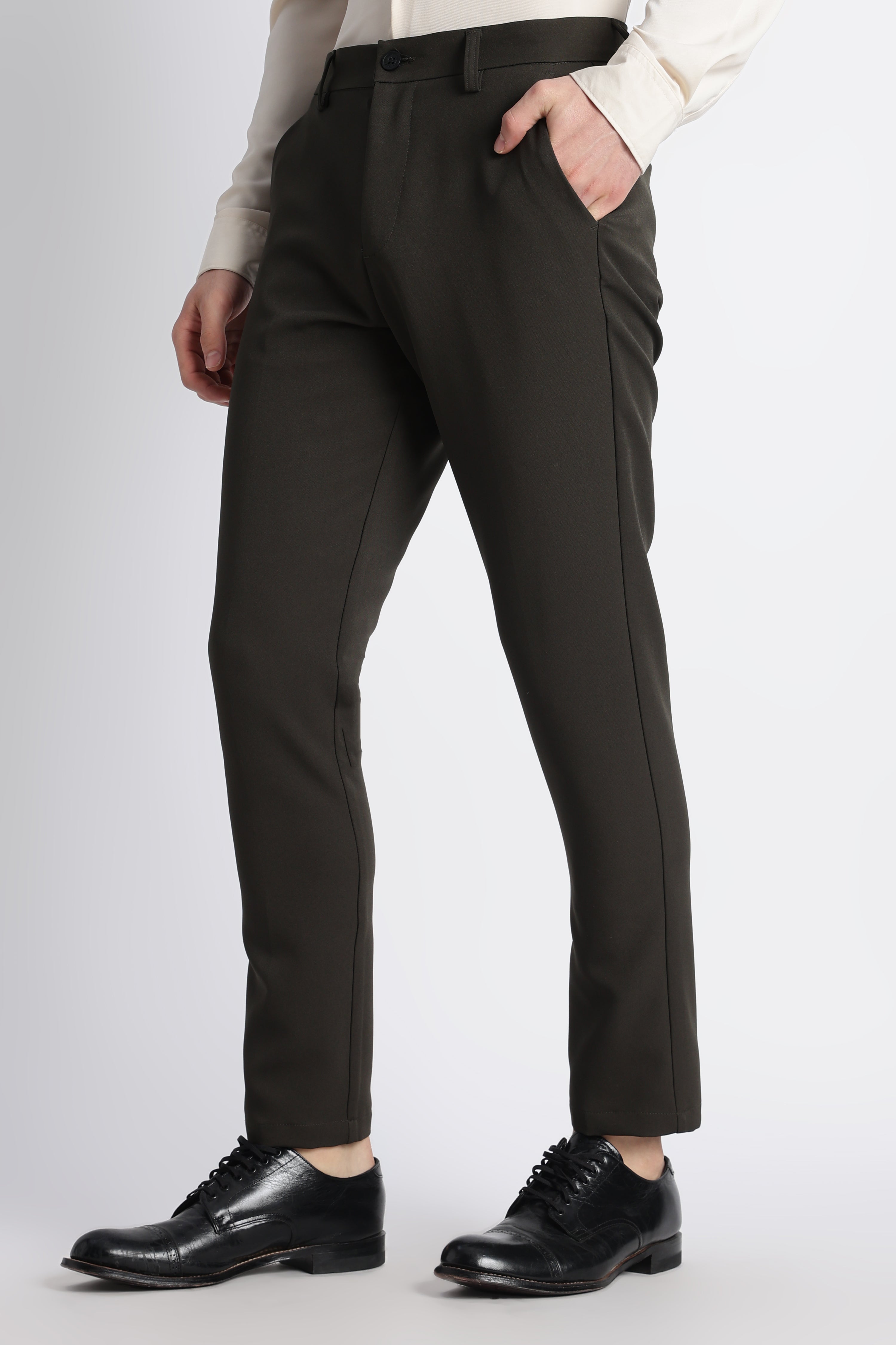 Men Modern Slim Fit Trousers