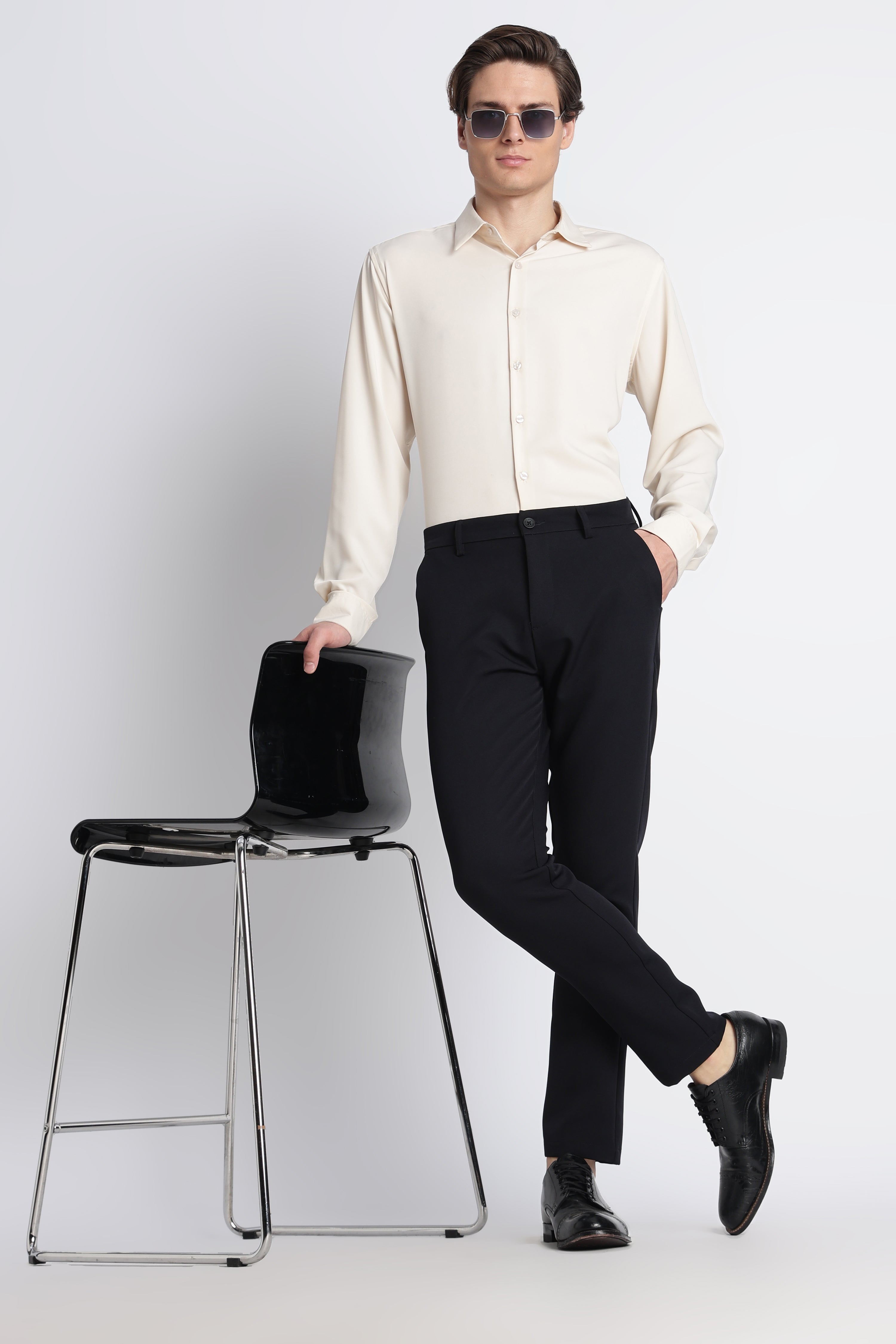 Men Modern Slim Fit Trousers