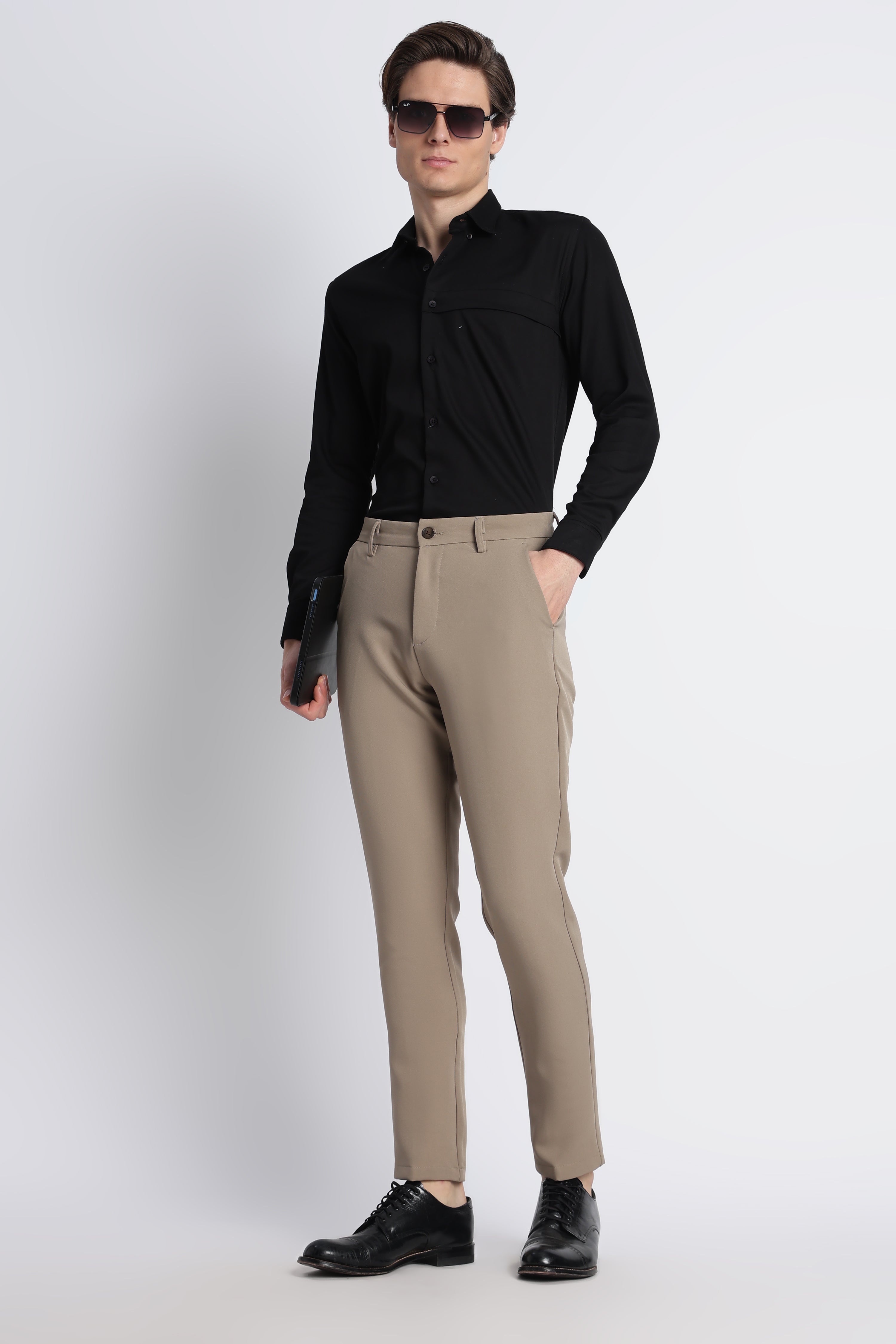 Men Modern Slim Fit Trousers
