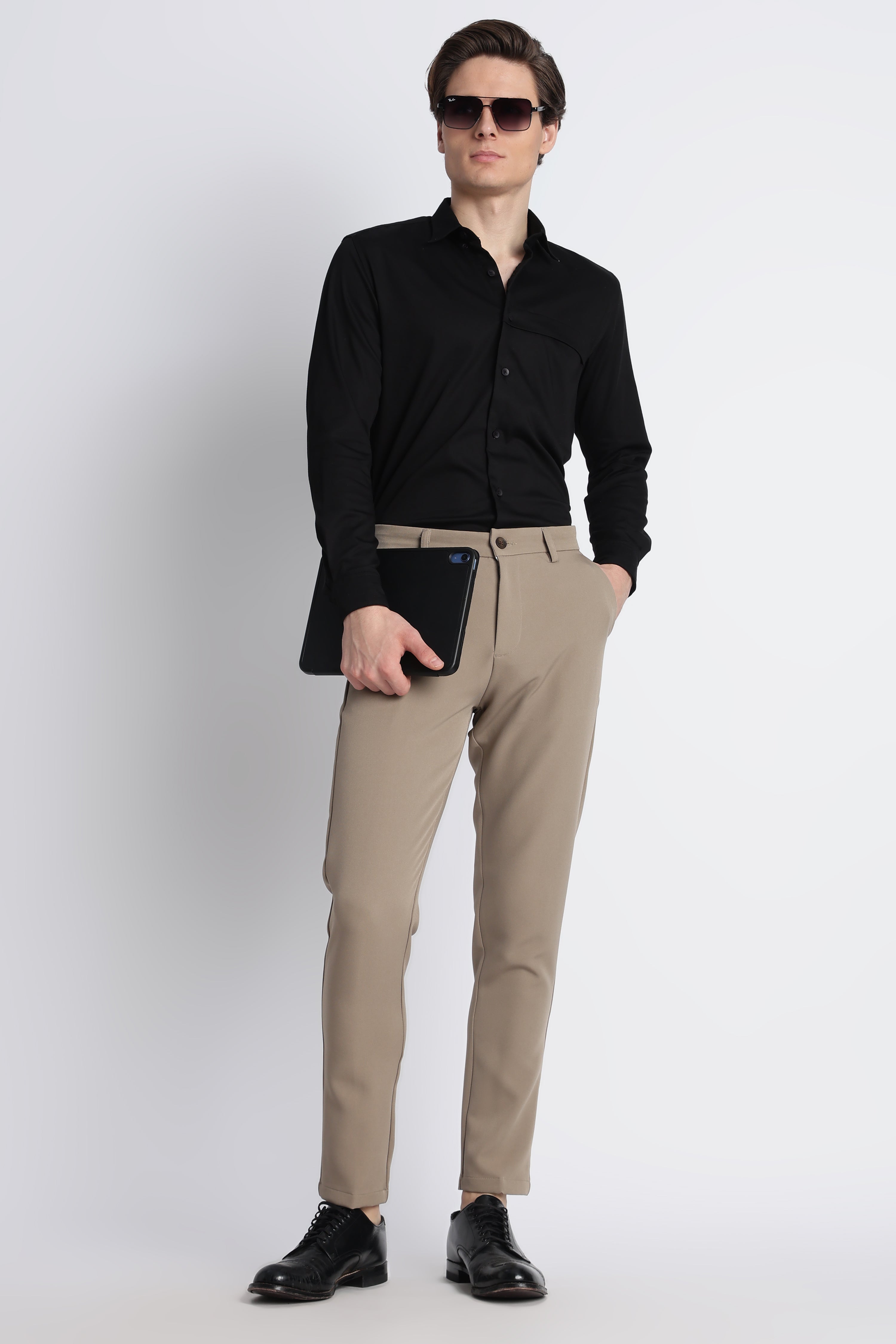 Men Modern Slim Fit Trousers