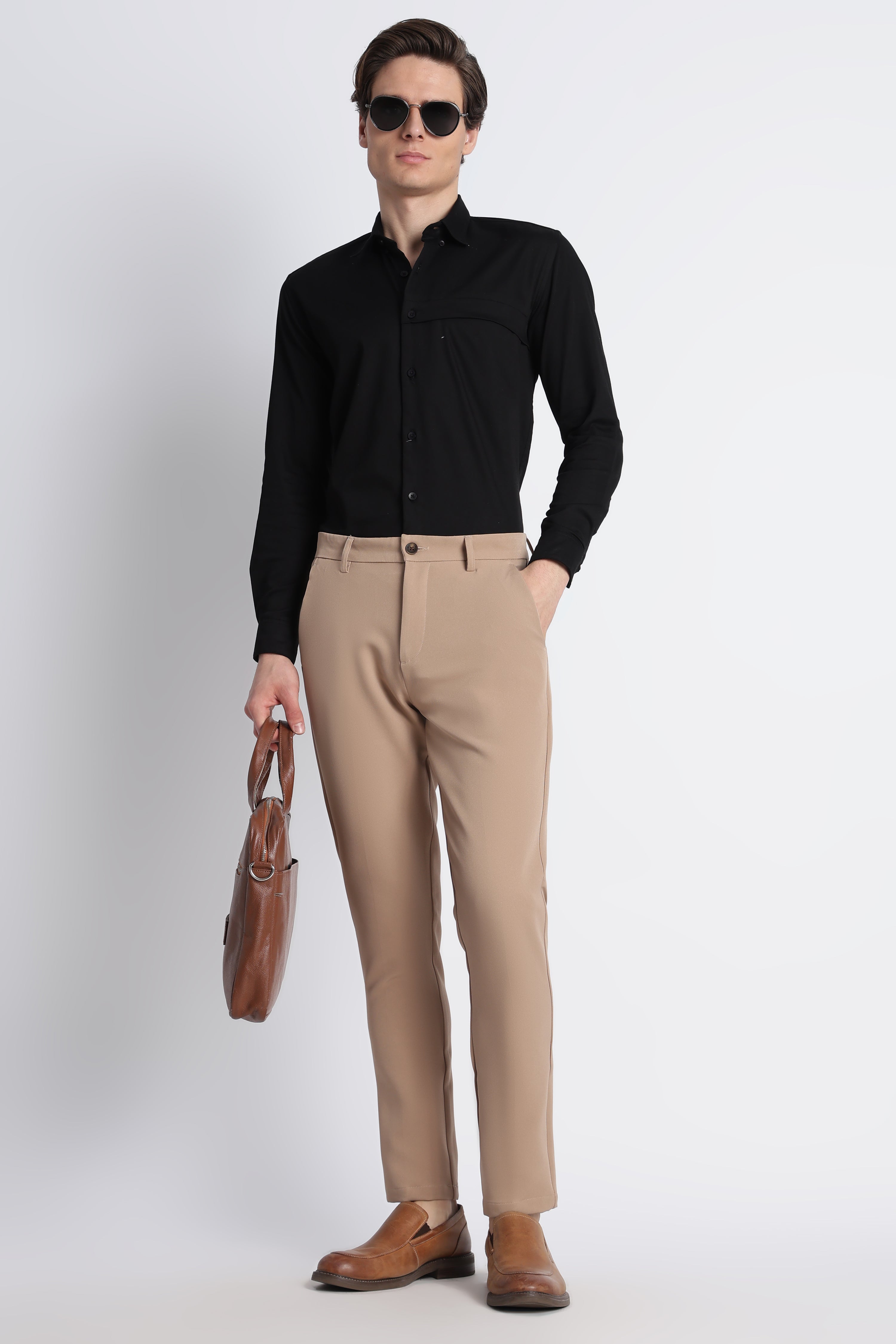 Men Modern Slim Fit Trousers