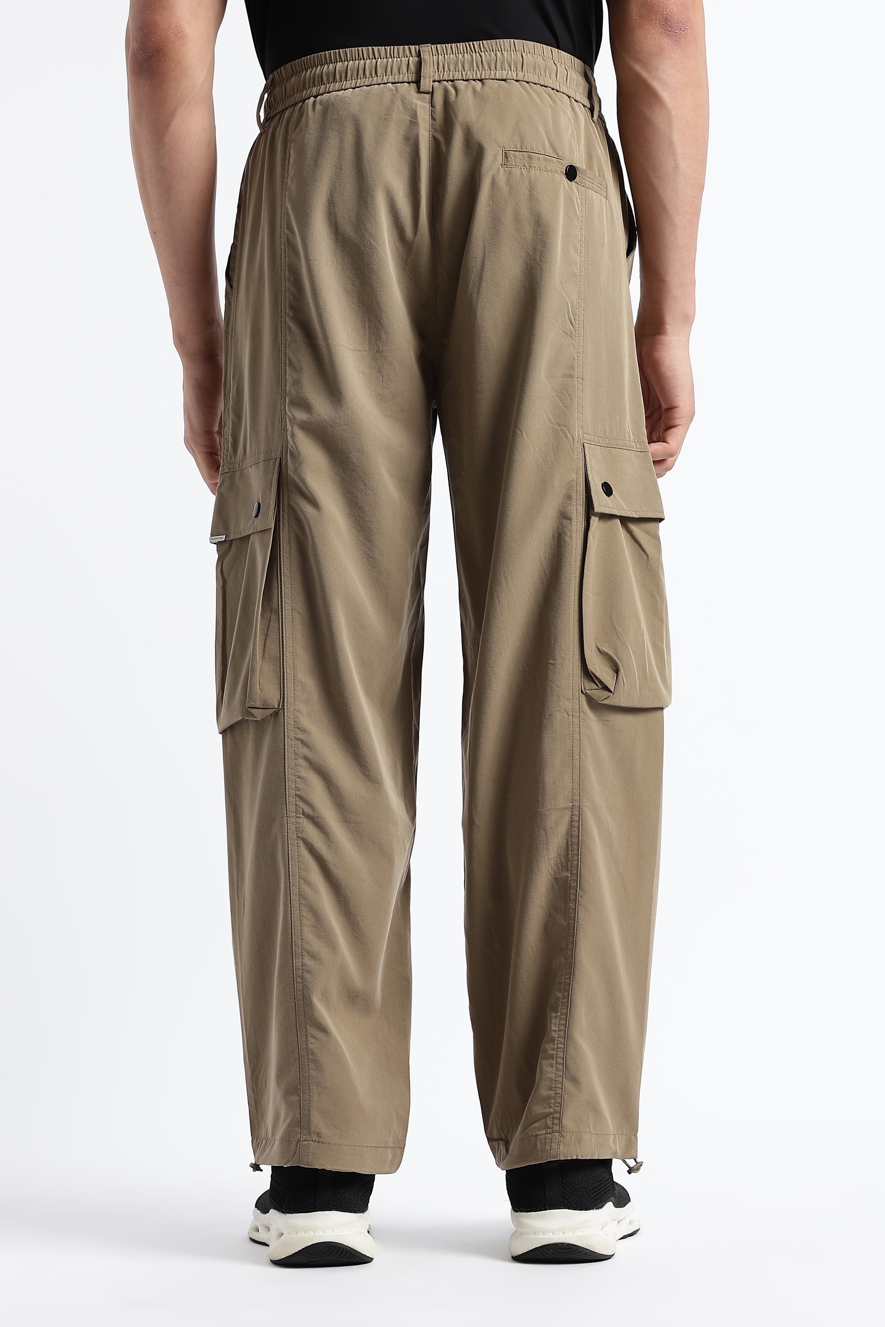 Men Classic Drawcord Cargo Pants