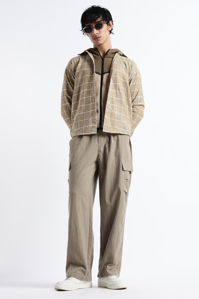 Men Relaxed Utility Cargo Pants