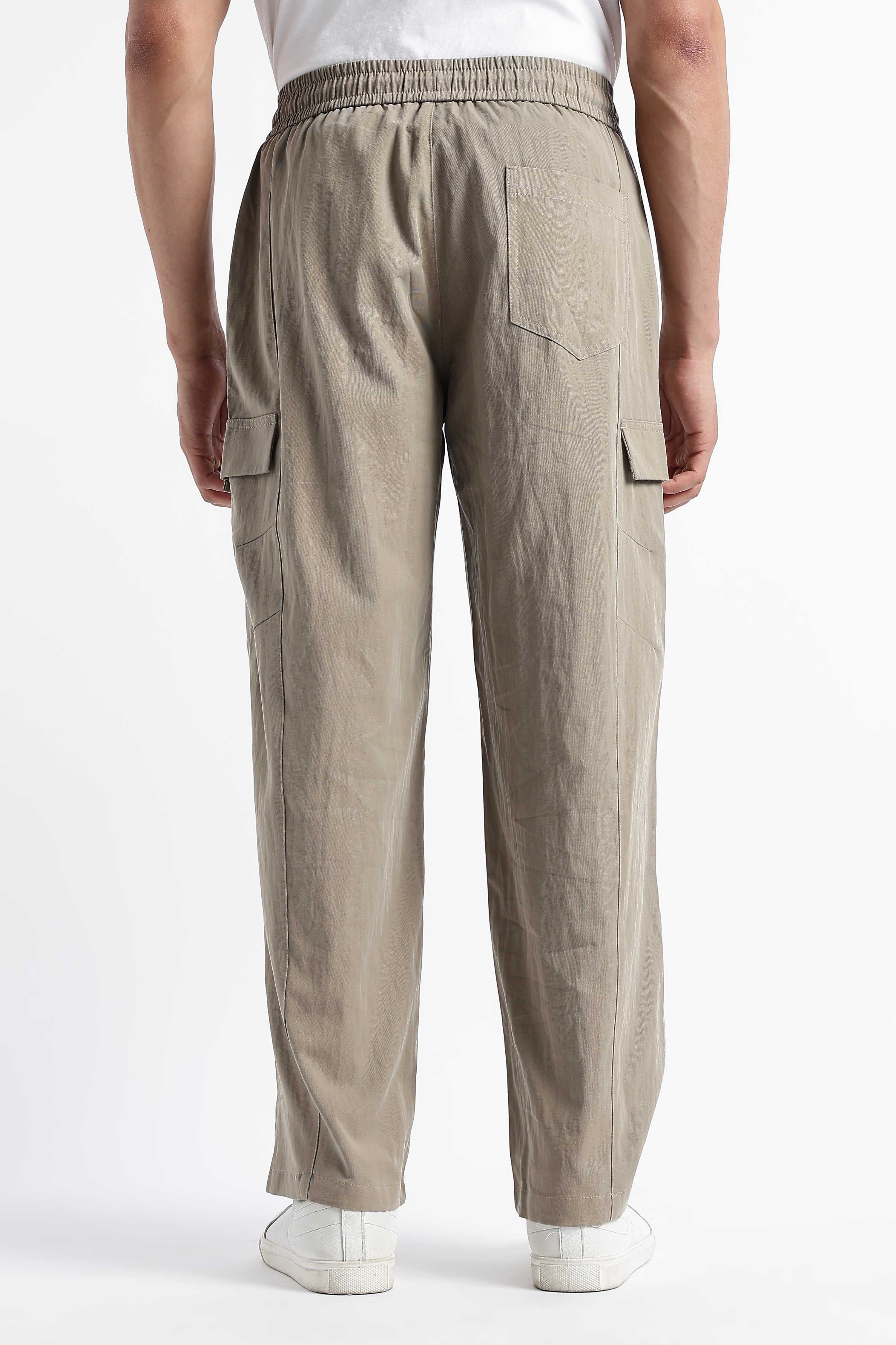 Men Relaxed Utility Cargo Pants
