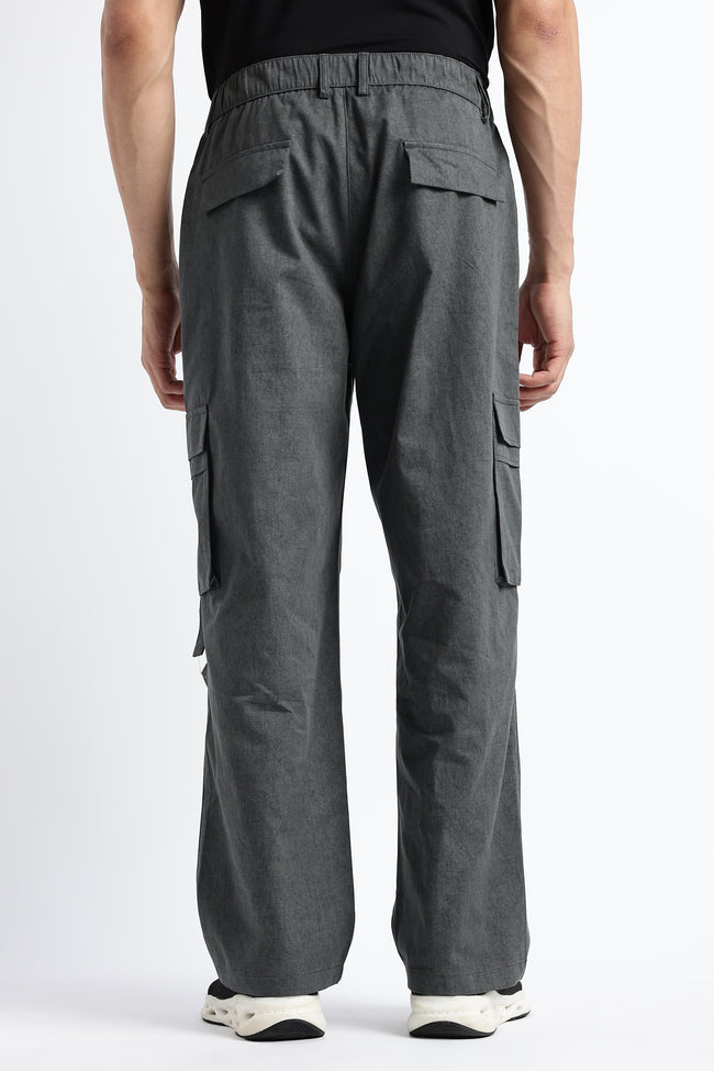 Men Urban Multi-Pocket Utility Bottoms