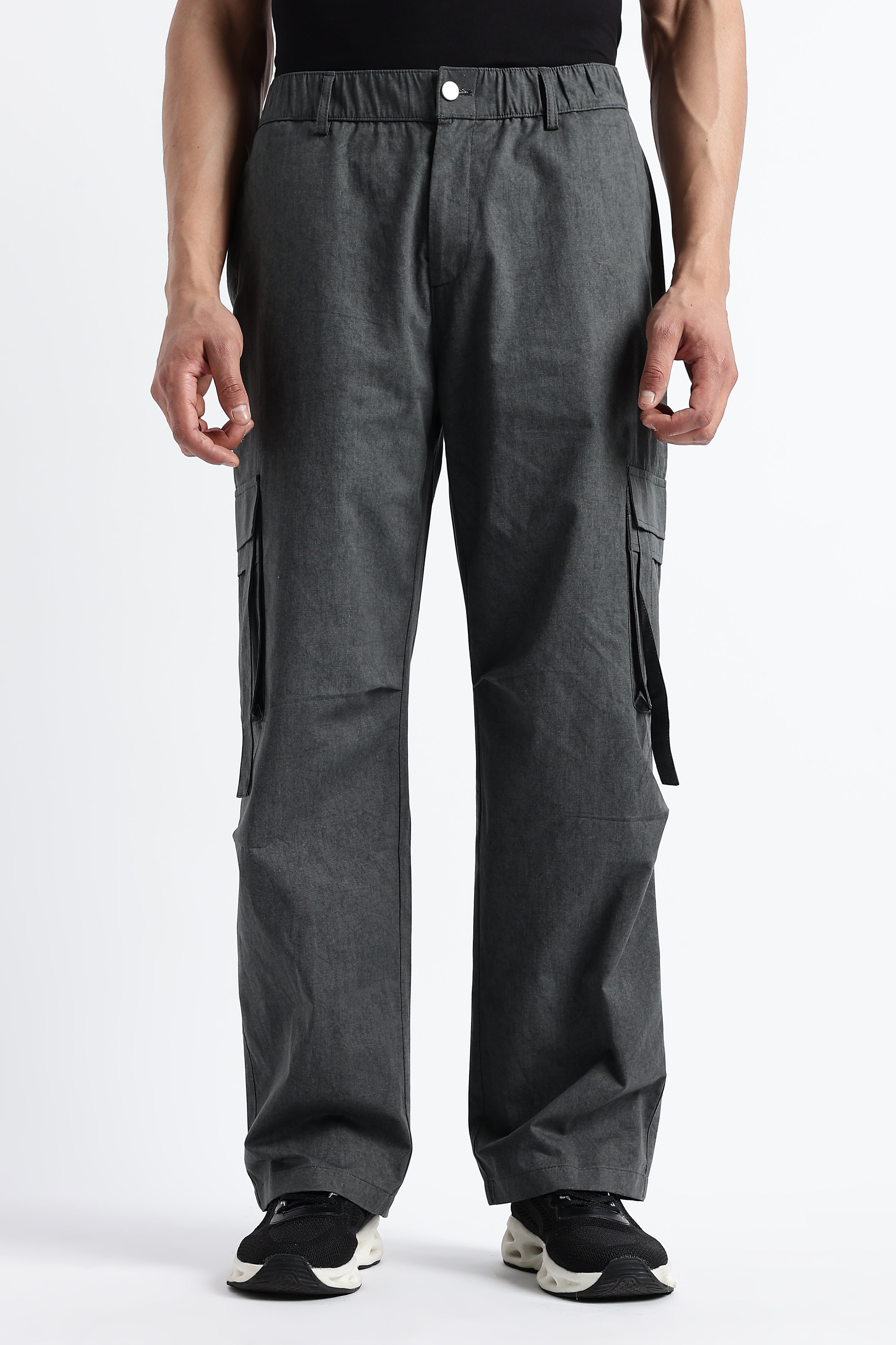 Men Urban Multi-Pocket Utility Bottoms