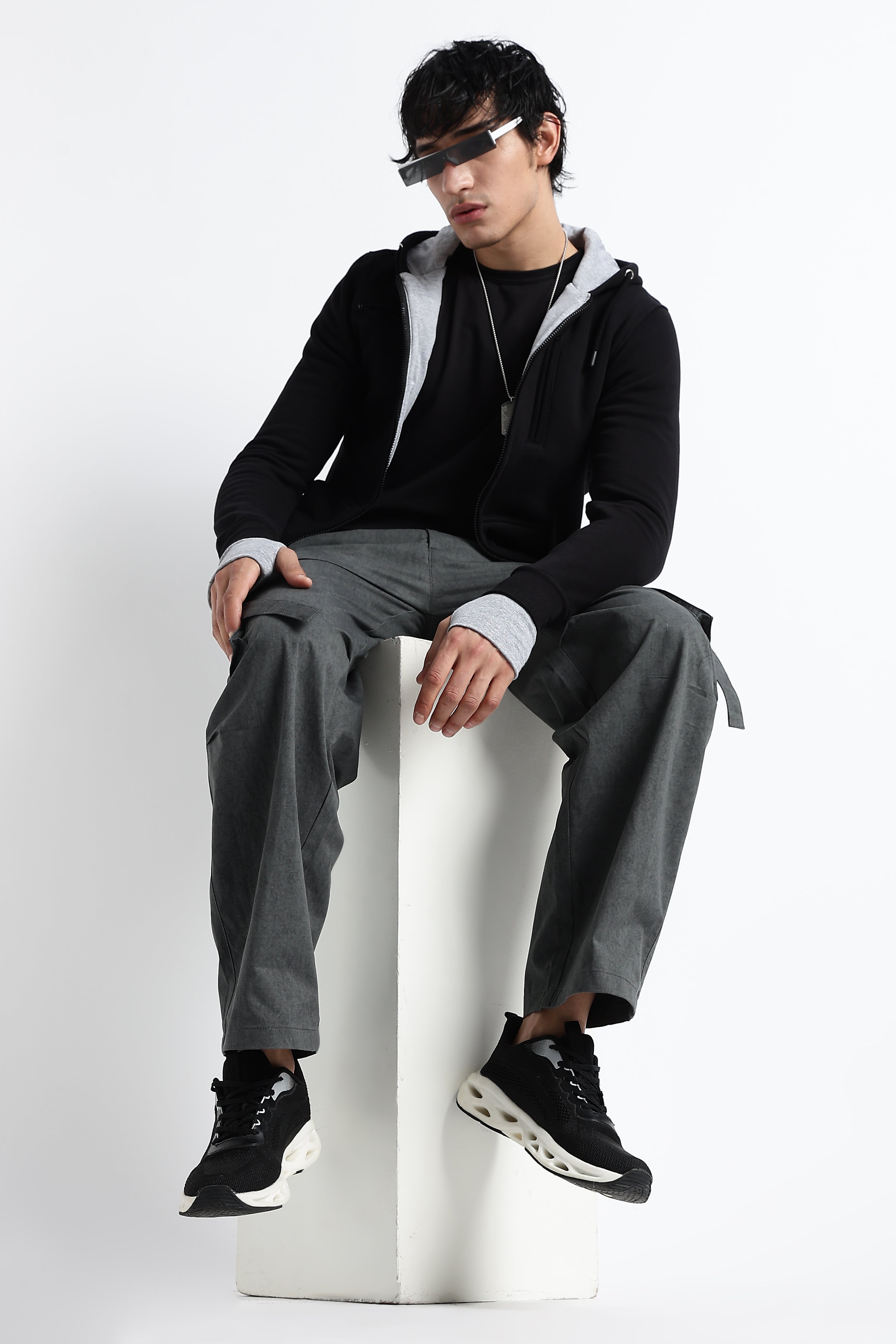 Men Urban Multi-Pocket Utility Bottoms