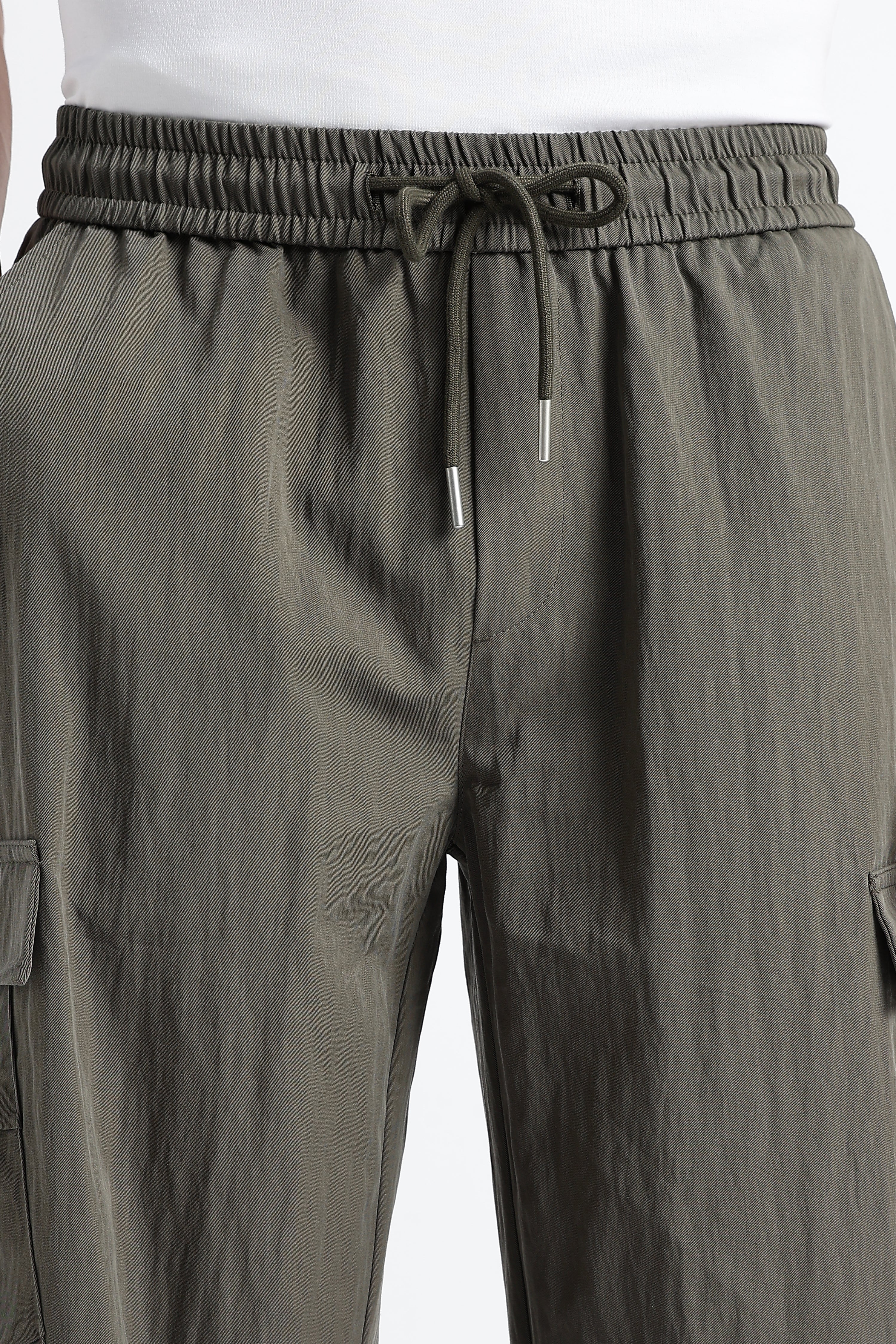 Men Relaxed Utility Cargo Pants