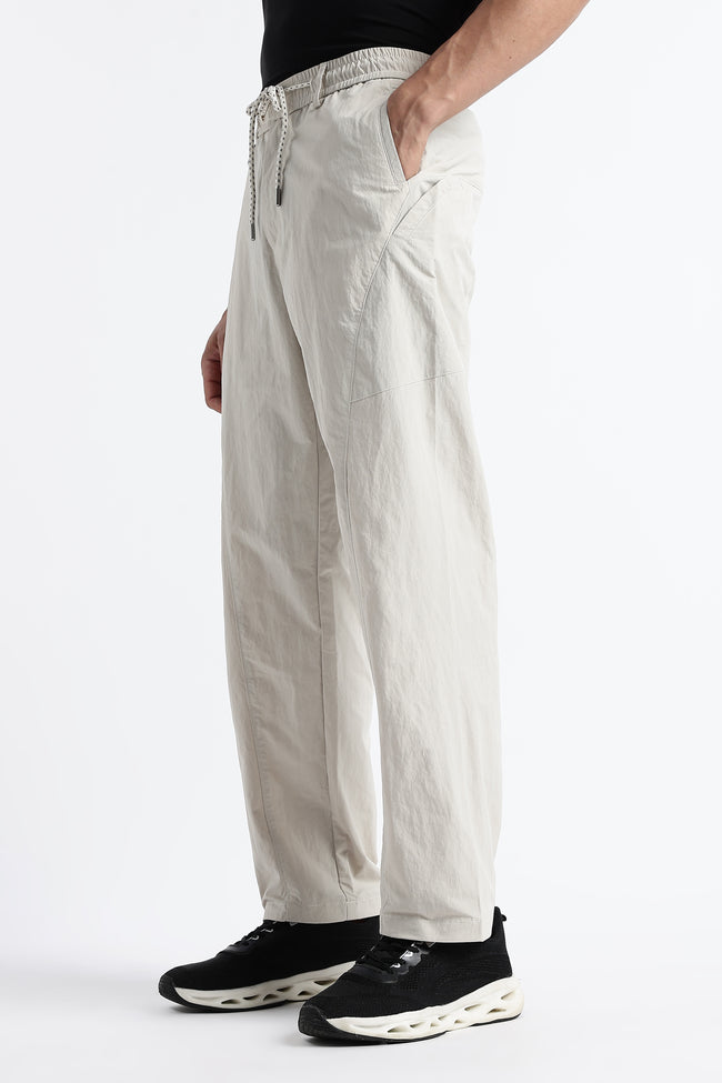 Men Streetwear Utility Drawcord Bottoms