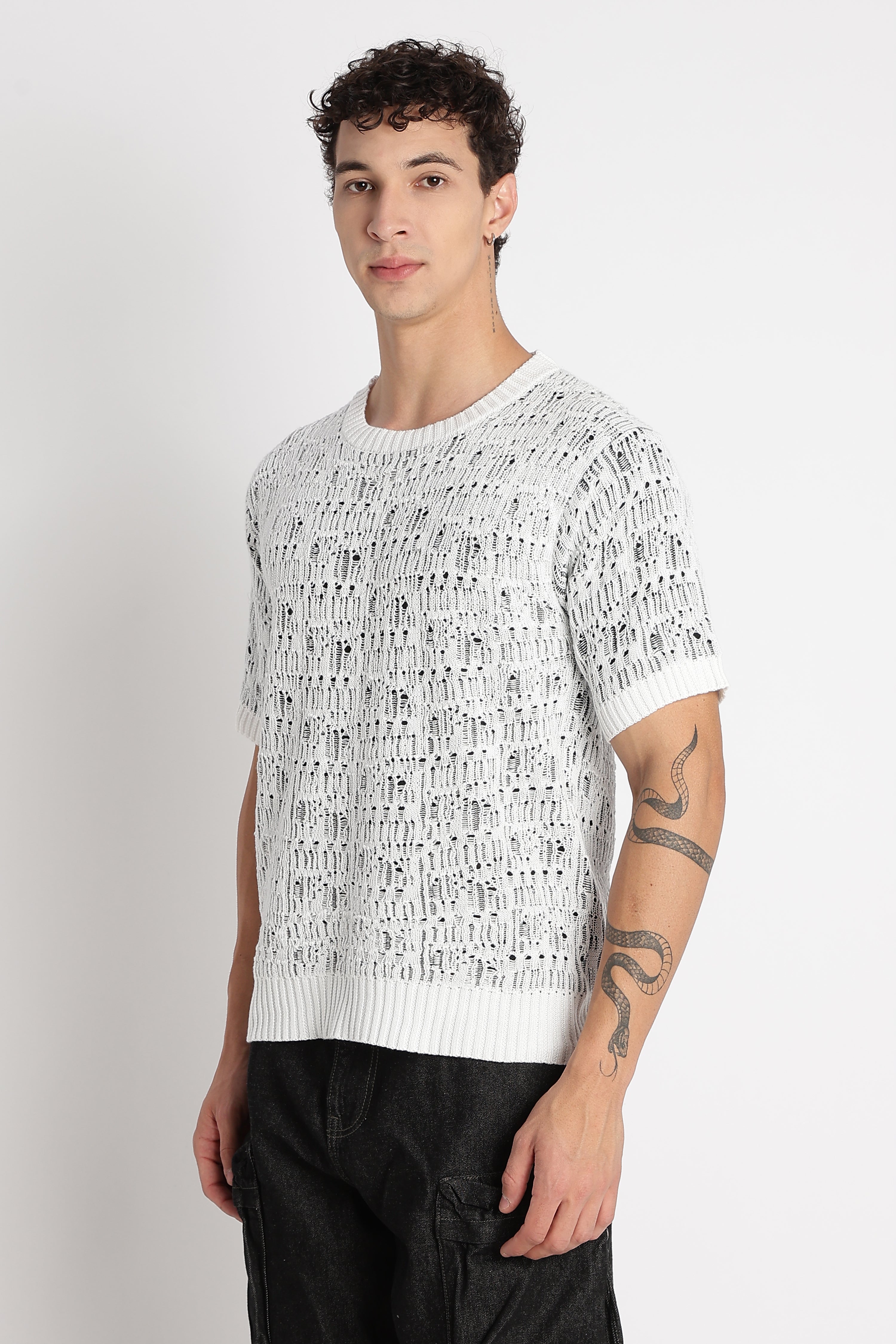 Men Crew Neck Casual T-Shirt