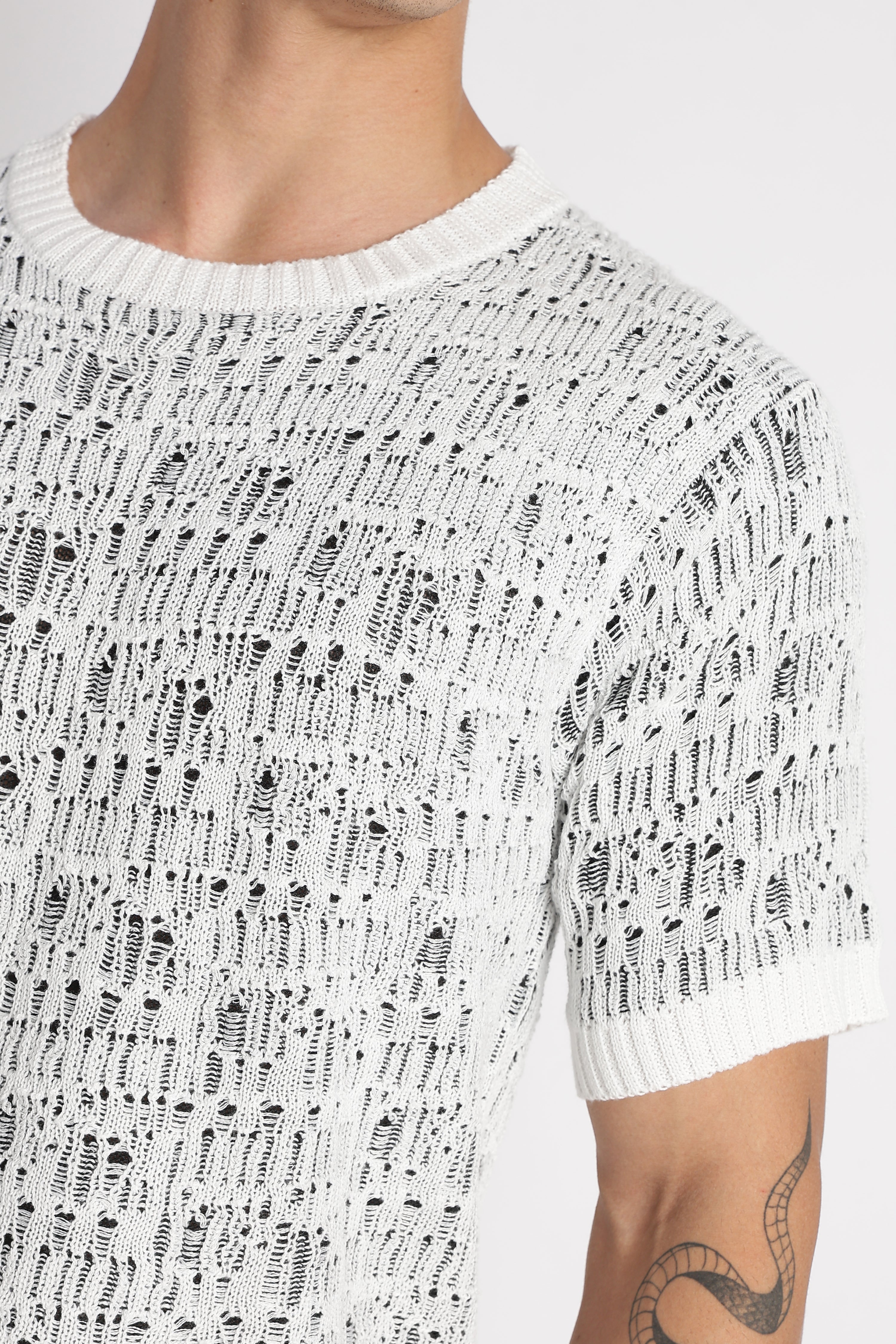 Men Crew Neck Casual T-Shirt