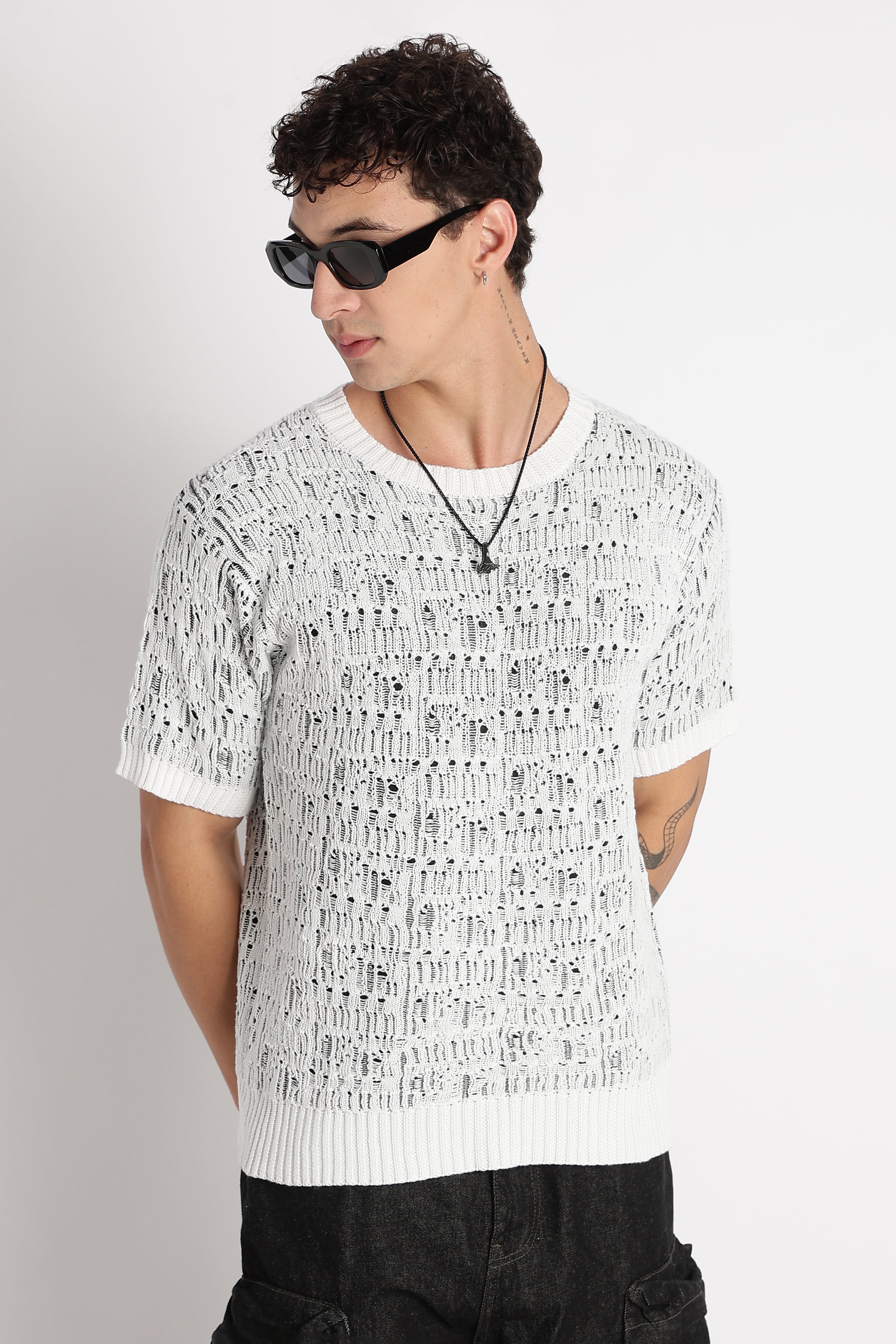 Men Crew Neck Casual T-Shirt