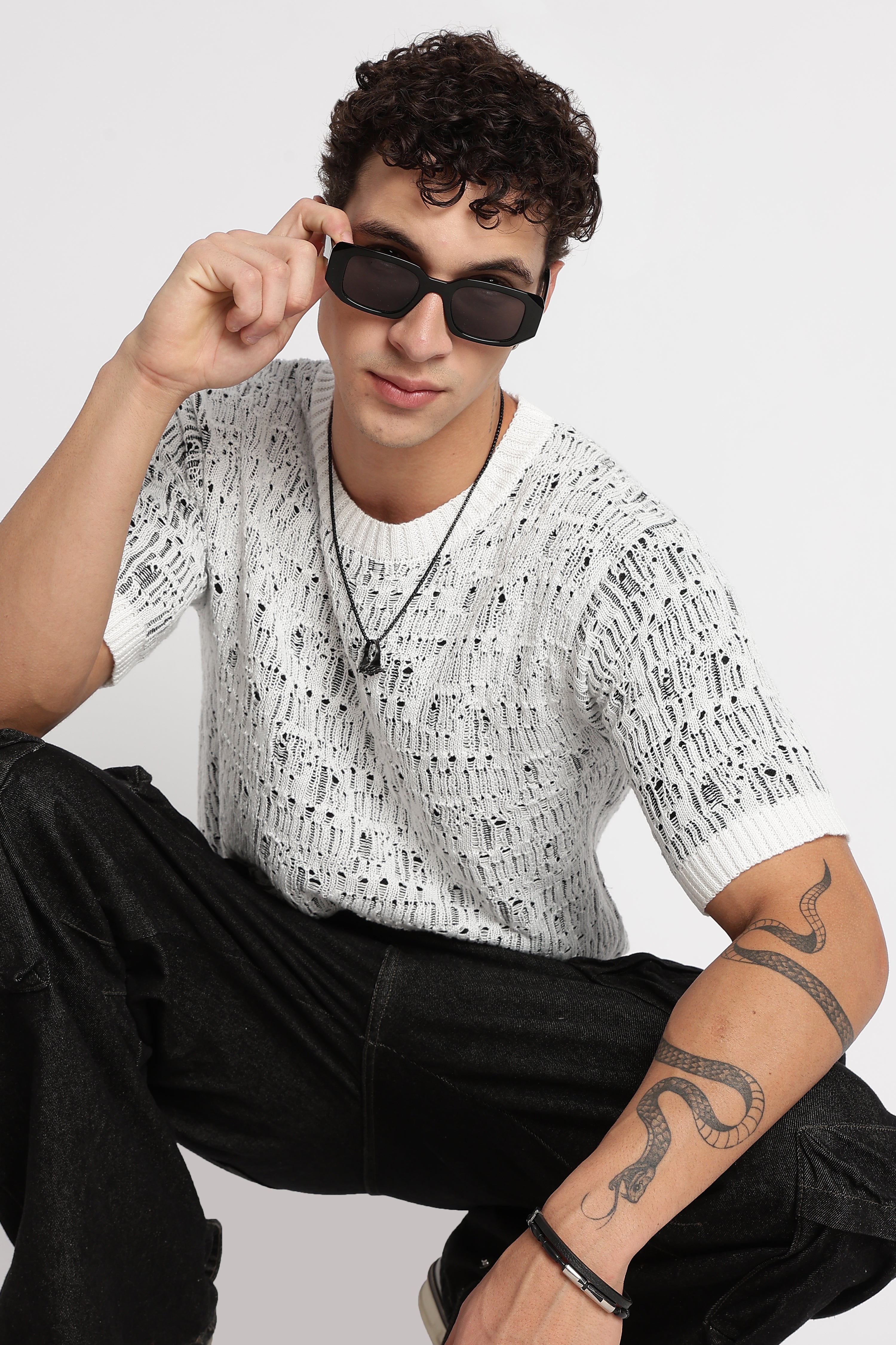 Men Crew Neck Casual T-Shirt