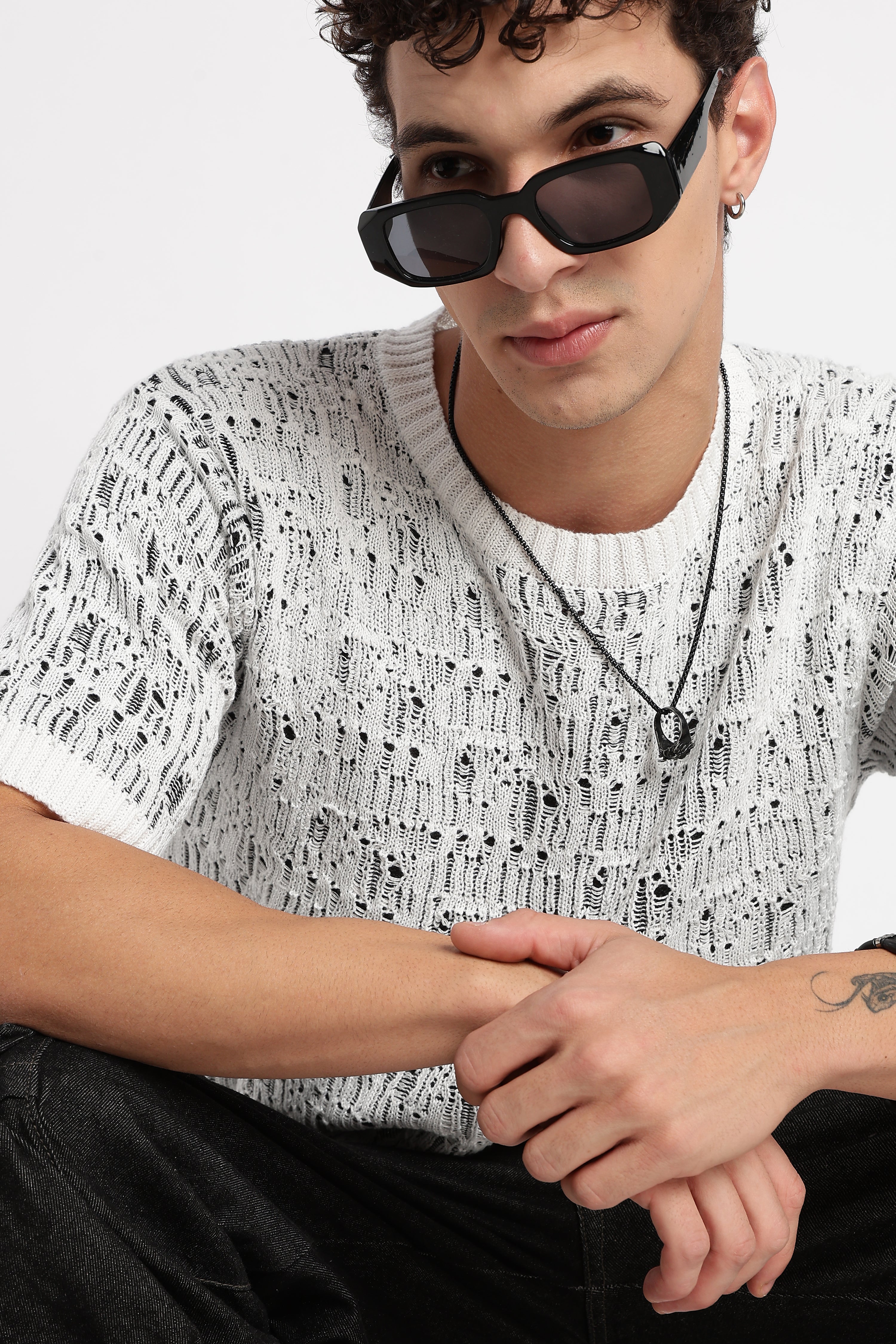 Men Crew Neck Casual T-Shirt