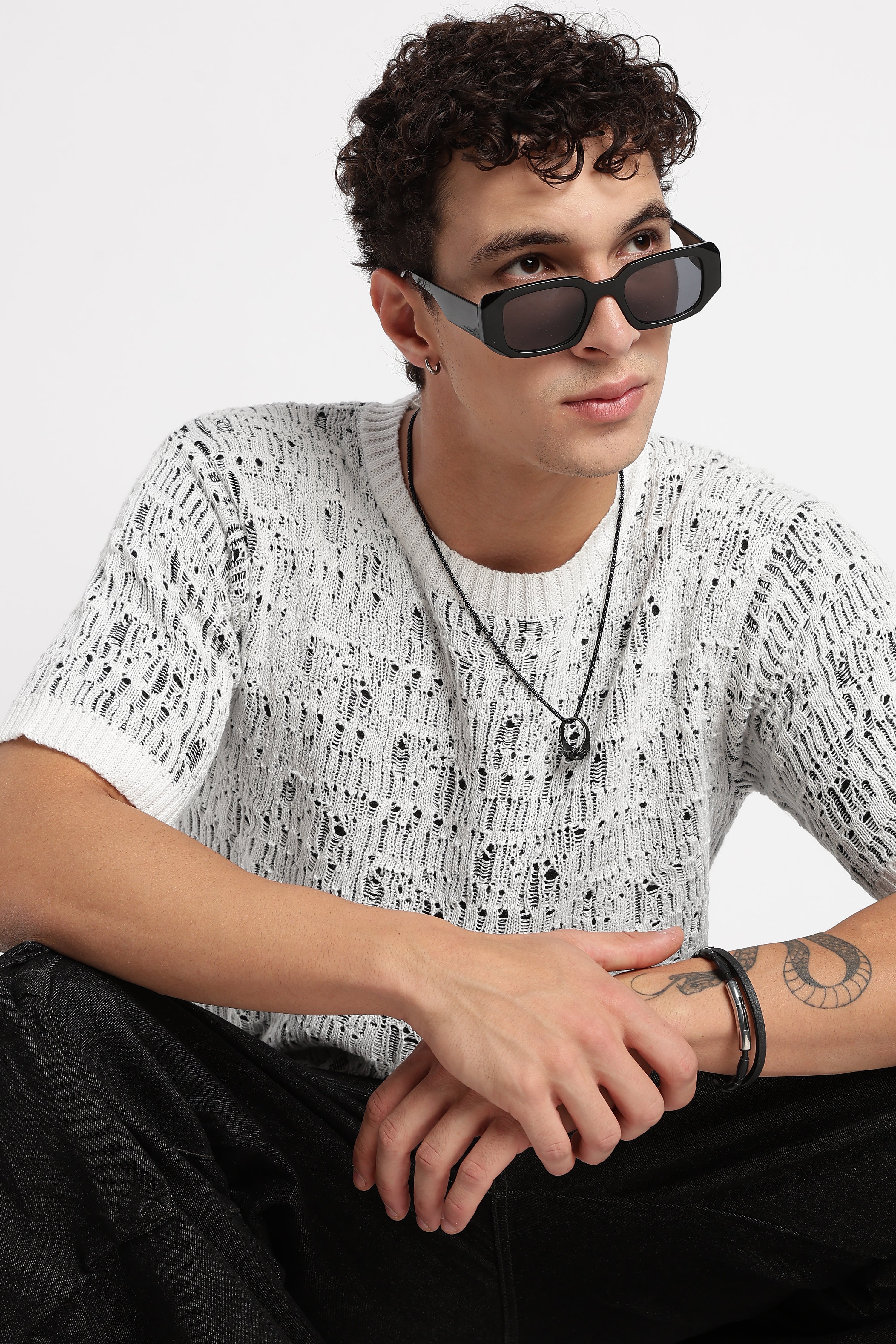 Men Crew Neck Casual T-Shirt