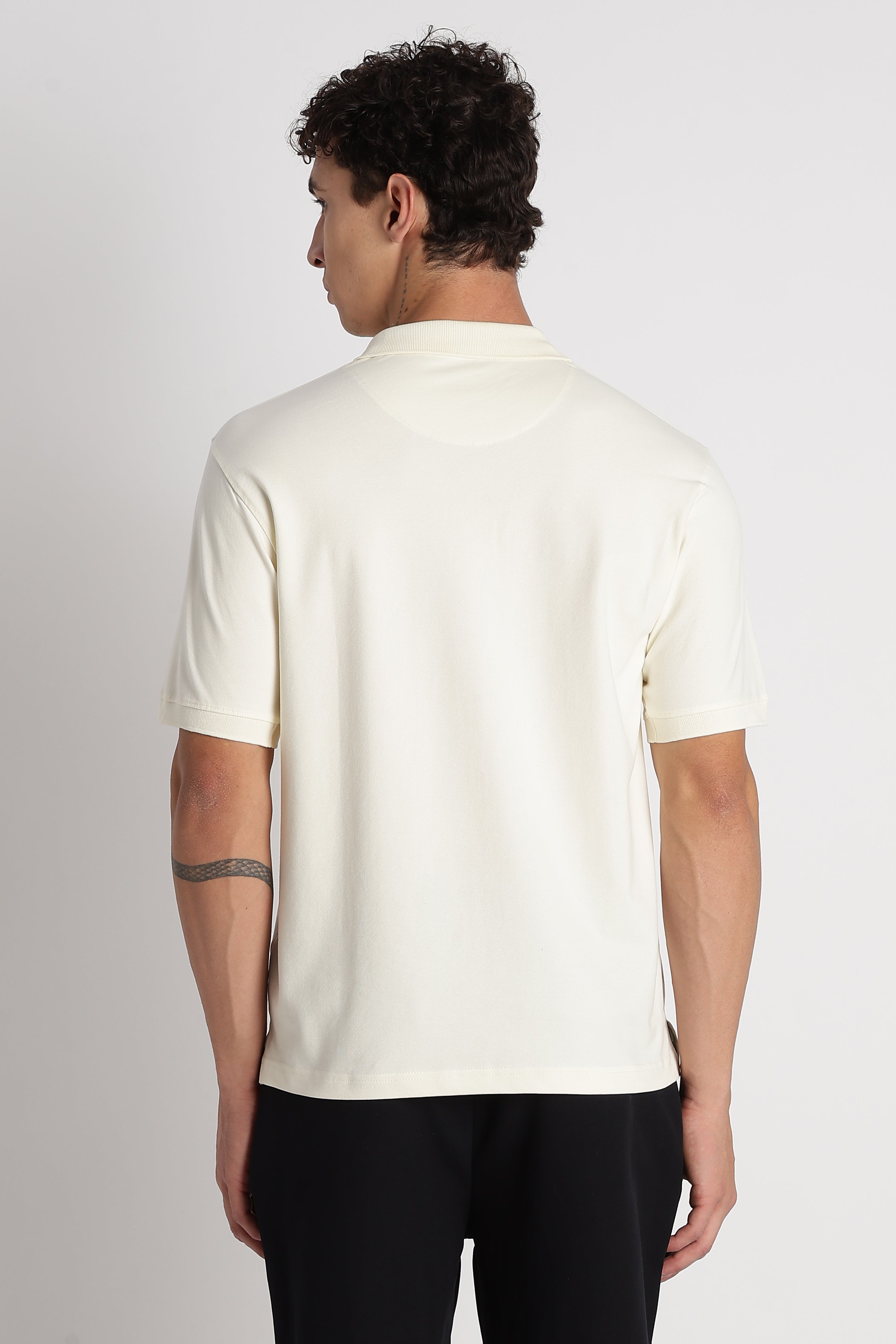 Men Premium Stretch Cotton Polo T-Shirt